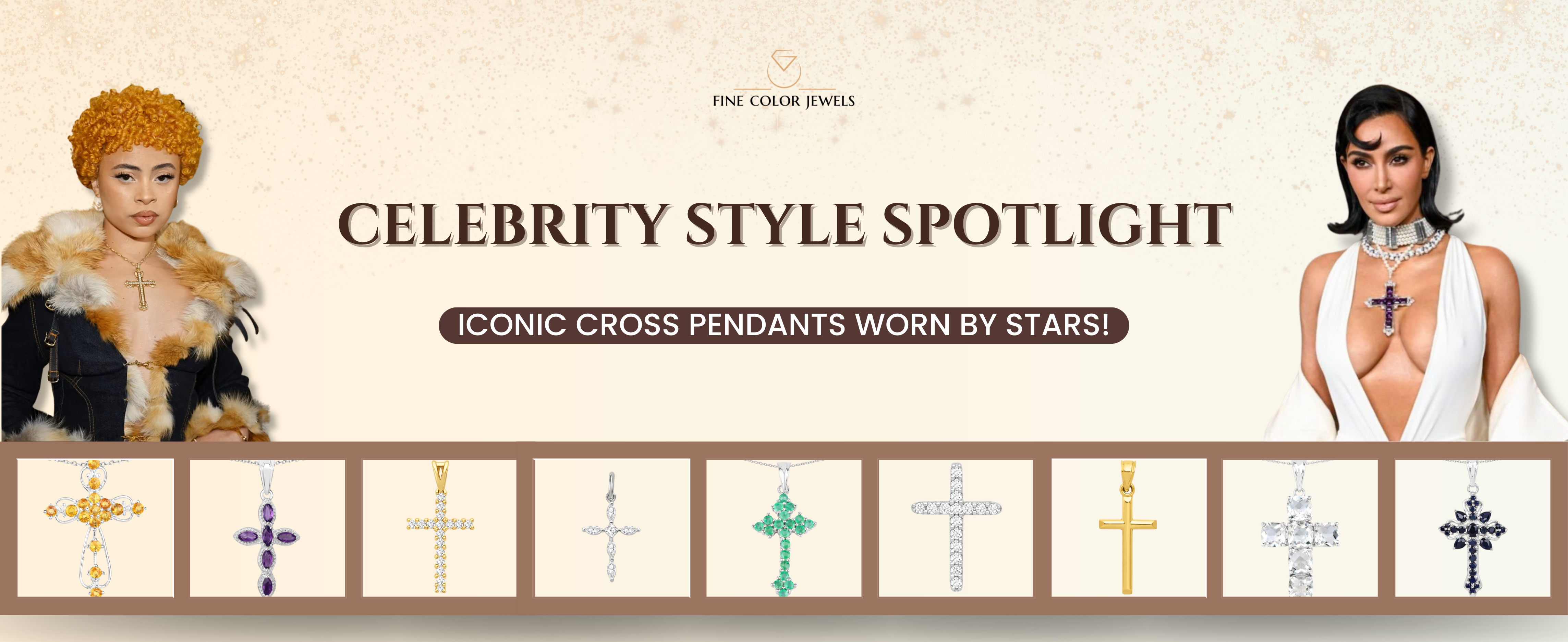Celebrity Style Spotlight: 6 Cross Pendants Worn by Stars Celebrity Style Spotlight: 6 Cross Pendants Worn by Stars