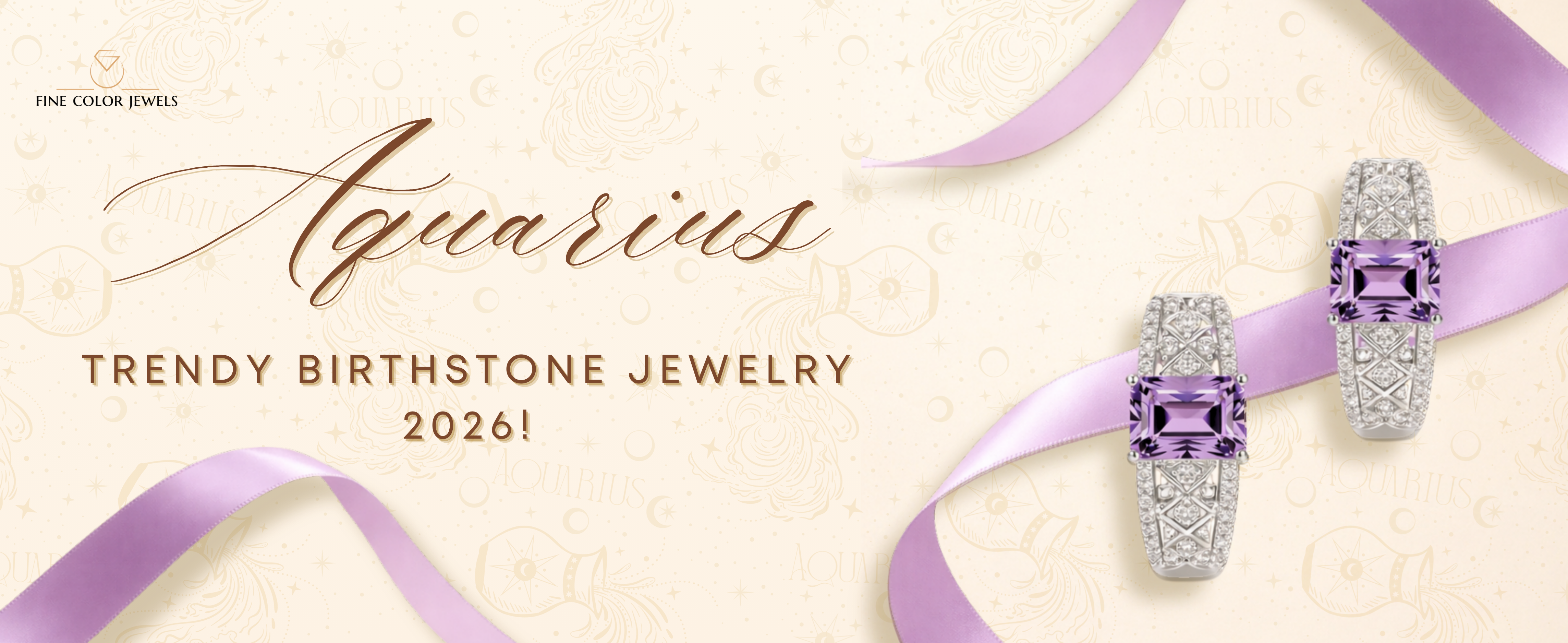 Trendy Aquarius Birthstone Jewelry in 2026