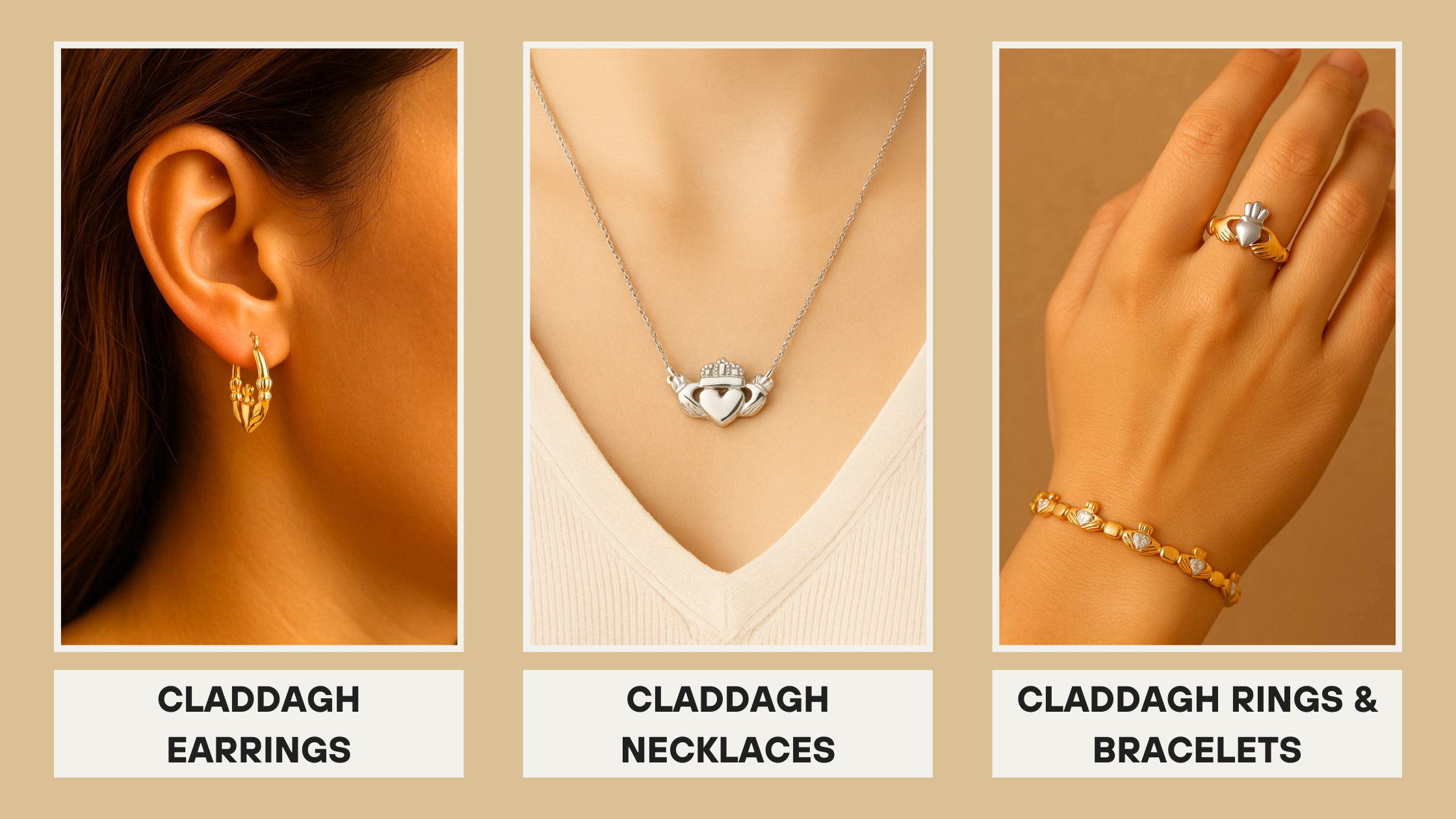 20 Claddagh Jewelry for Women: The Irish Symbol Loved by Celebrities & Treasured Worldwide