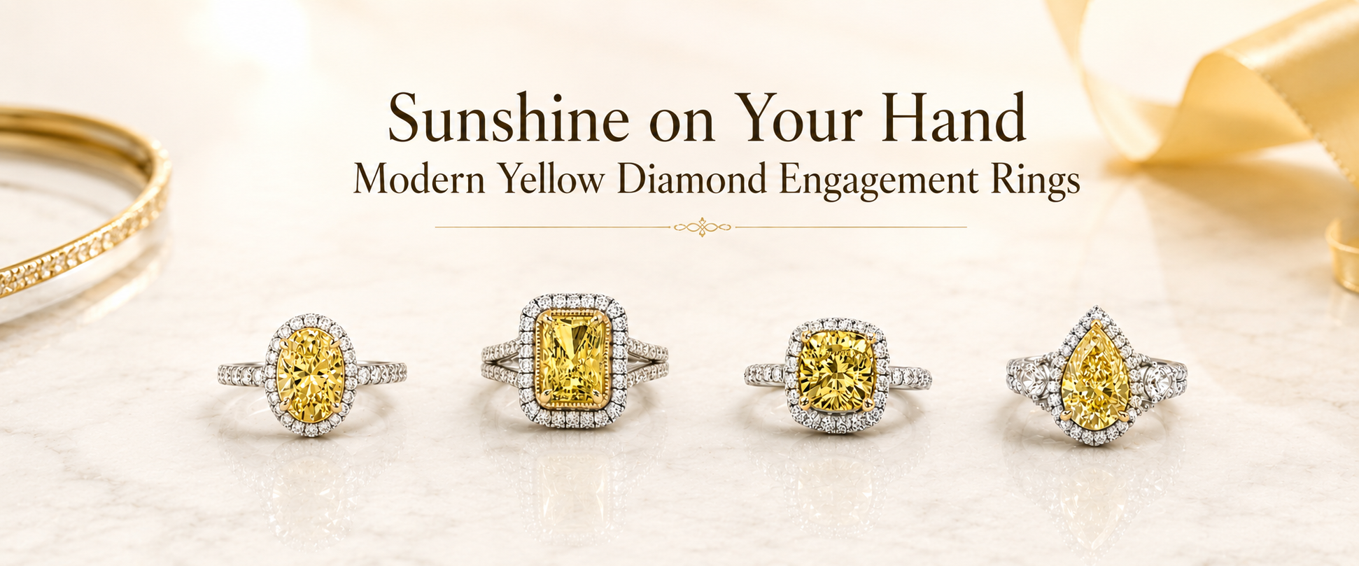 Yellow Diamond Engagement Rings