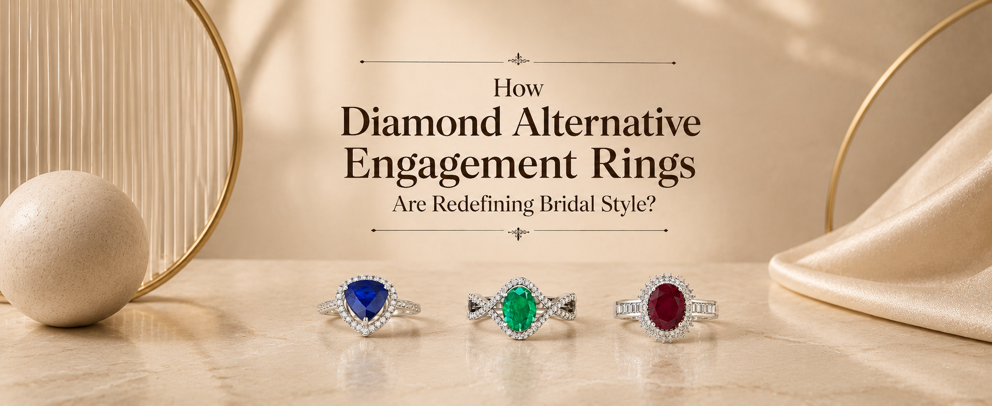 diamond alternative engagement rings