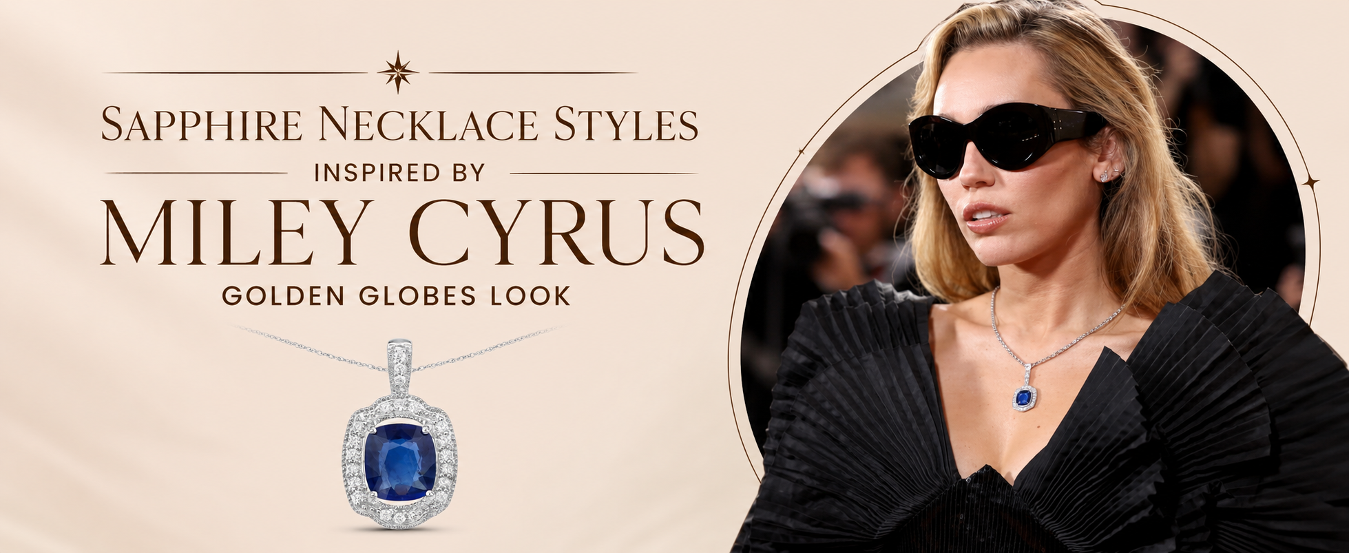 Miley Cyrus Golden Globes Look