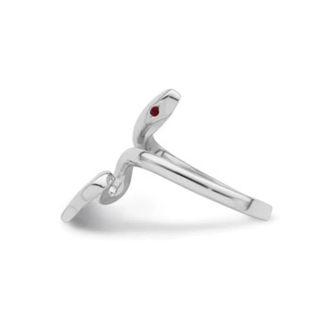 Silver Snake Toe Ring