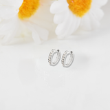 elegant hoop earrings, affordable diamond jewelry