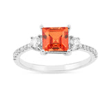 orange sapphire ring design, engagement rings for owmen, wedding rings for women, promise ring design