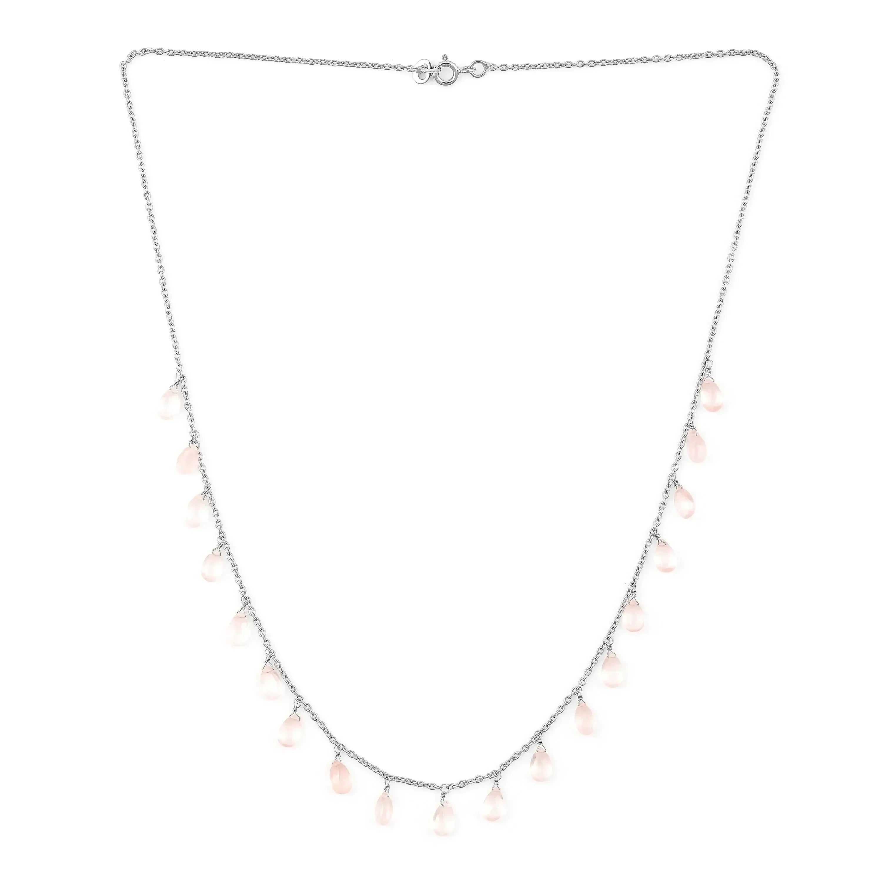 Rose Quartz Layer Necklace