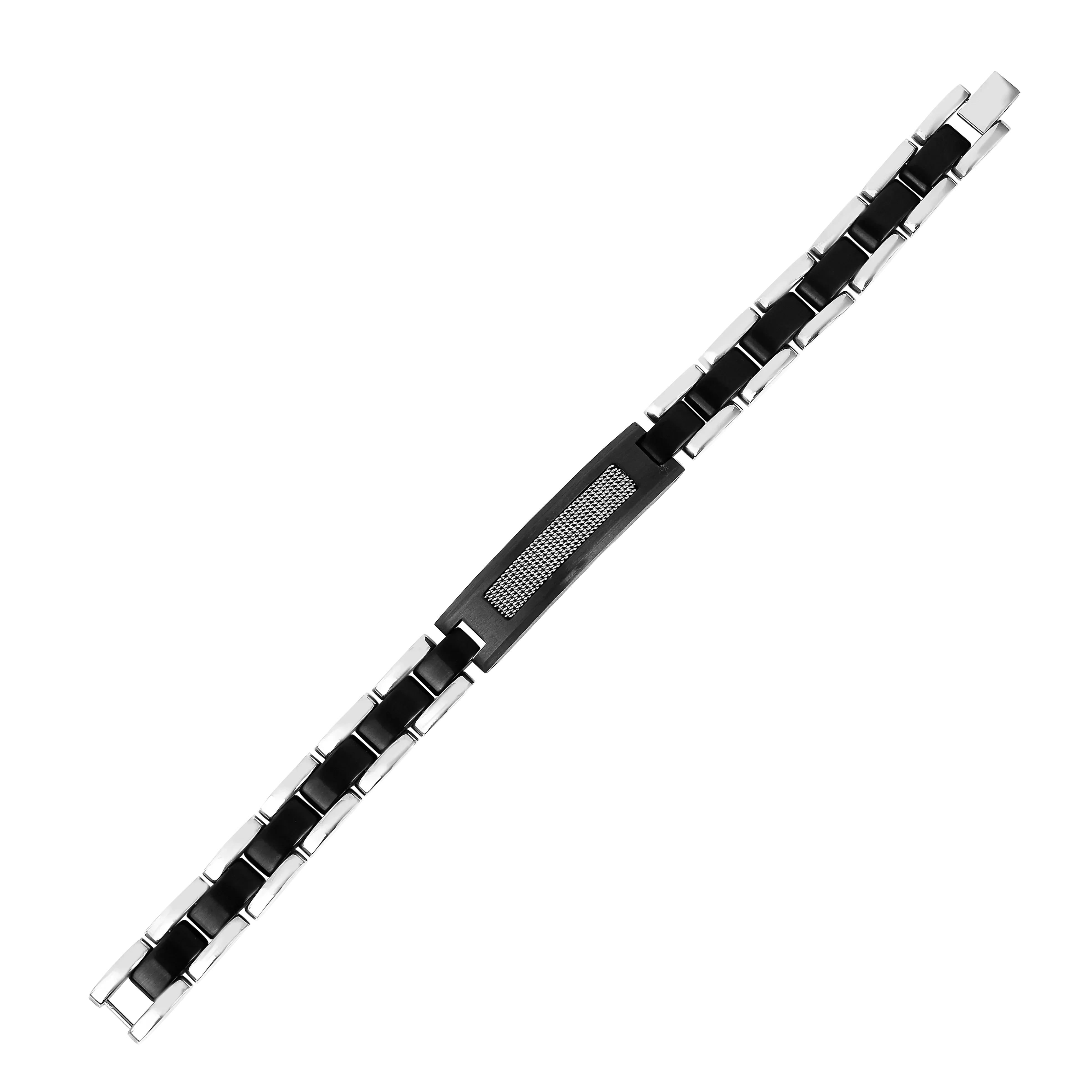 Stainless Steel Black Link Bracelets for men