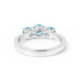 blue gemstone ring