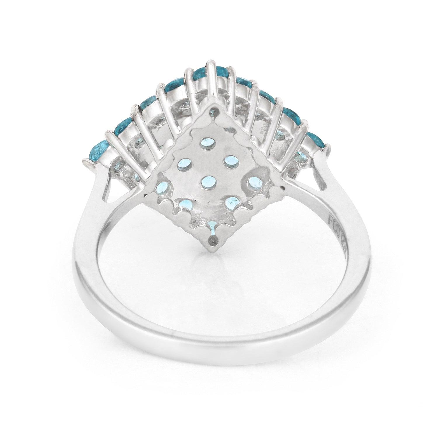 Natural tourmaline ring