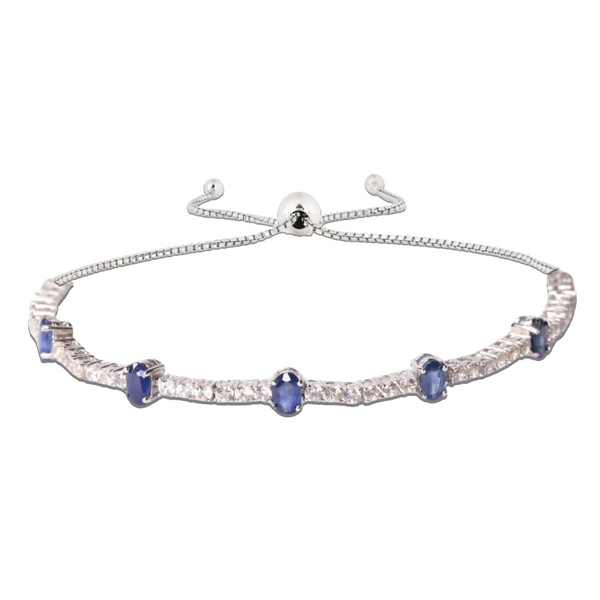 BELLE ÉPOQUE Sapphire Bracelet 18K WG White gold, diamonds and sapphires bracelet | DAMIANI