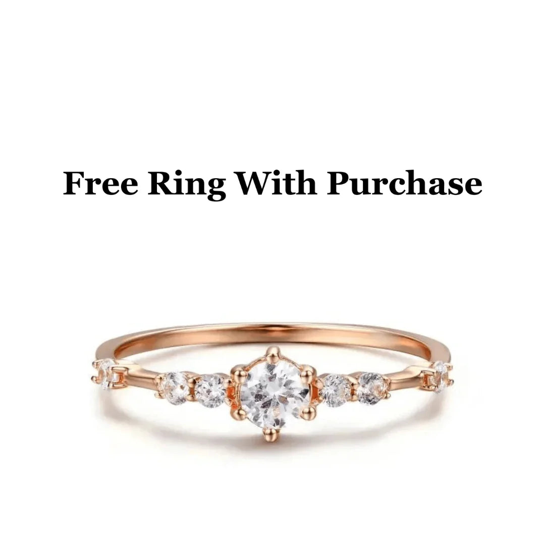 Rose Gold Genuine Morganite Hoop Earrings