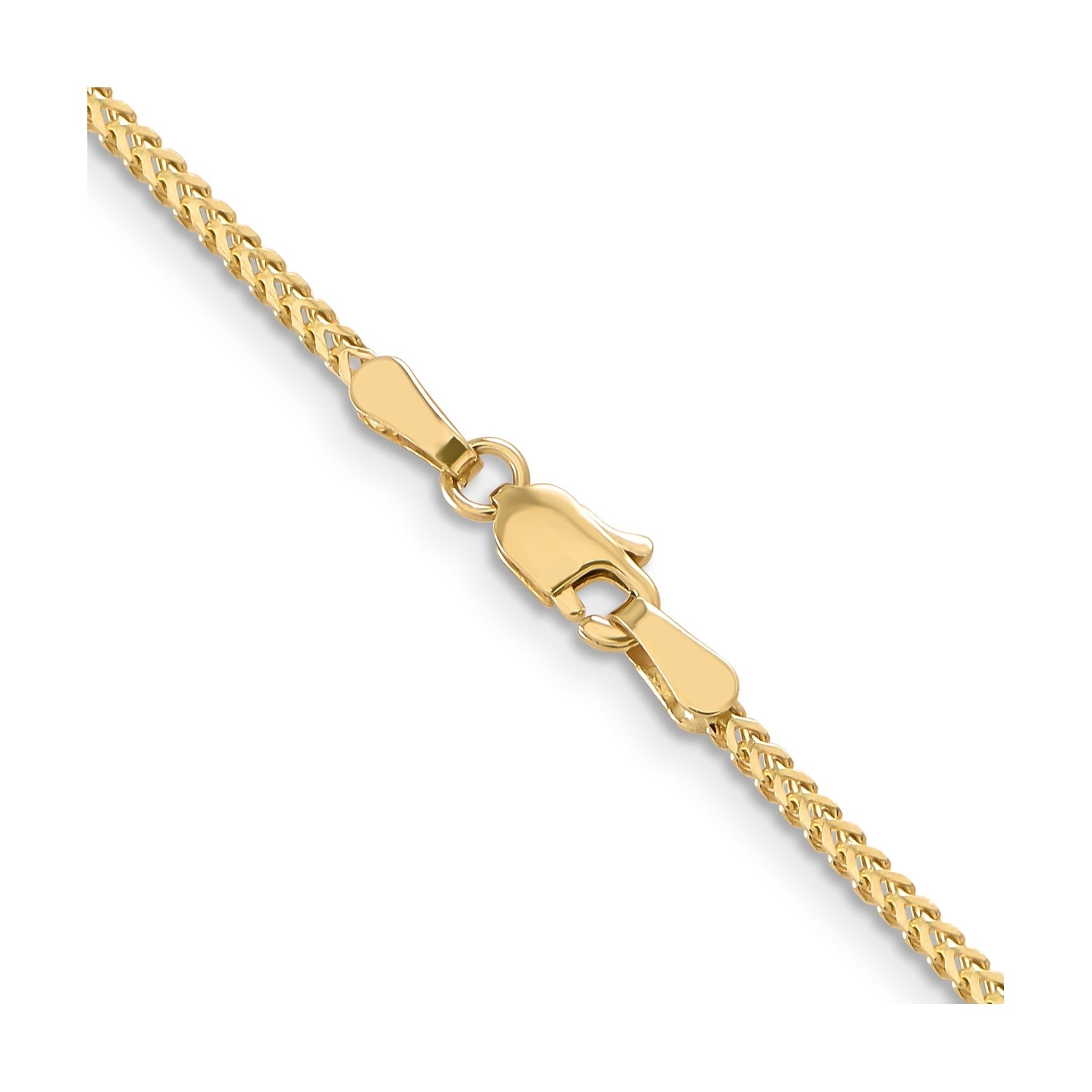 14K Yellow Gold 1.25 mm Franco Chain