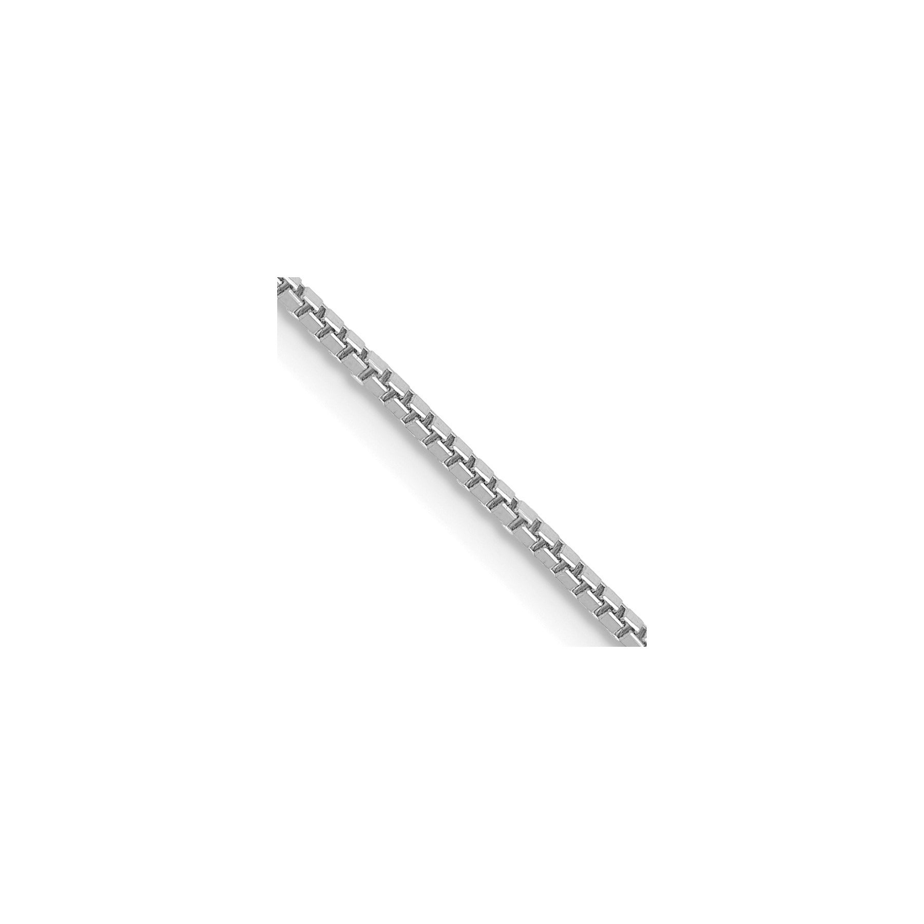 1 mm Solid Gold Box Chain 18 inch