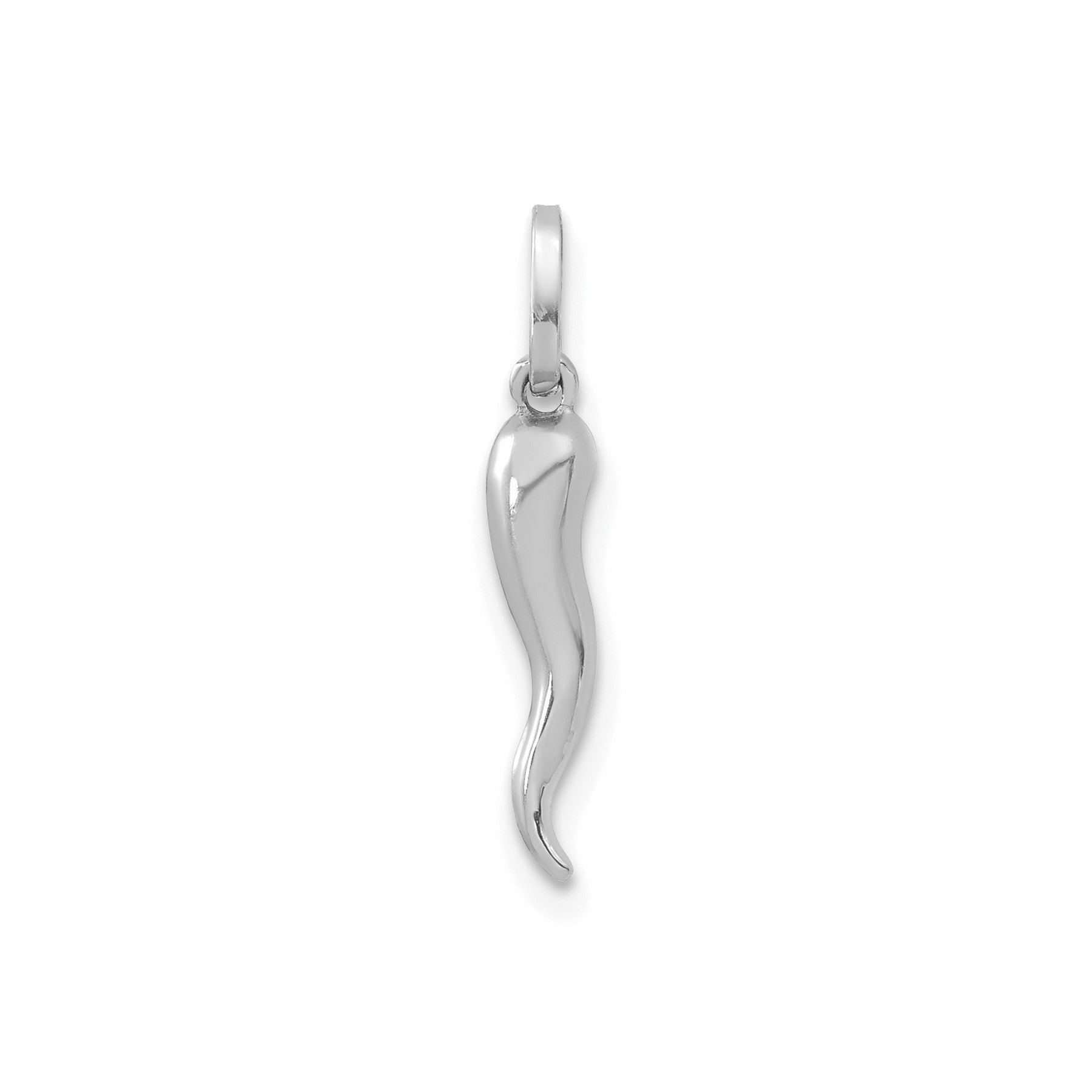 Italian Horn 14k Gold Luck Pendant