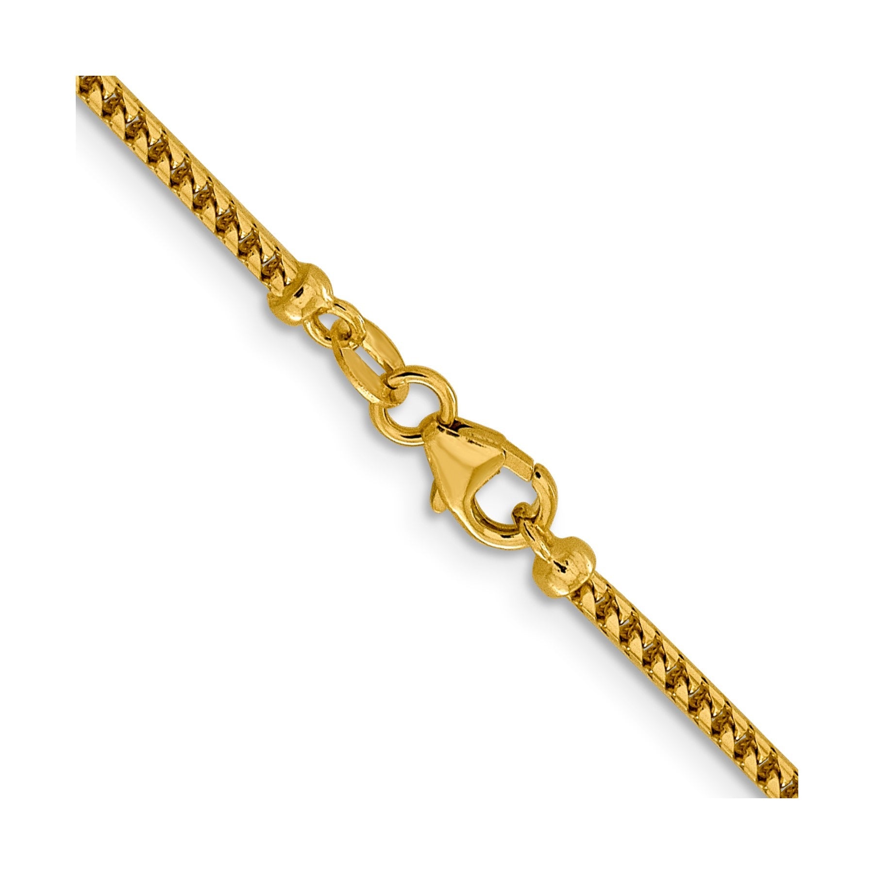 14K Yellow Gold Franco Chain 20-inch