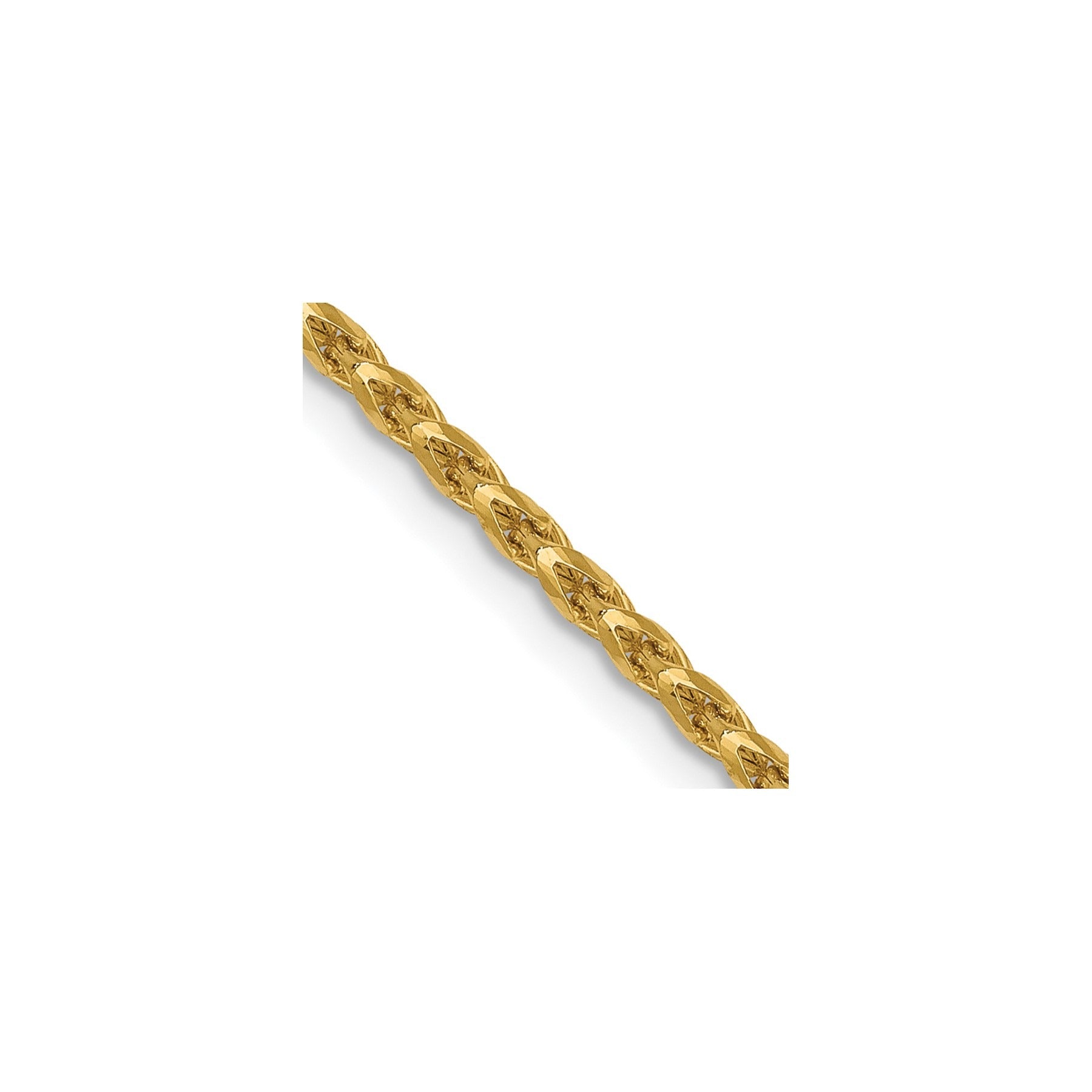 20-inch 14K Yellow Gold Open Franco Chain