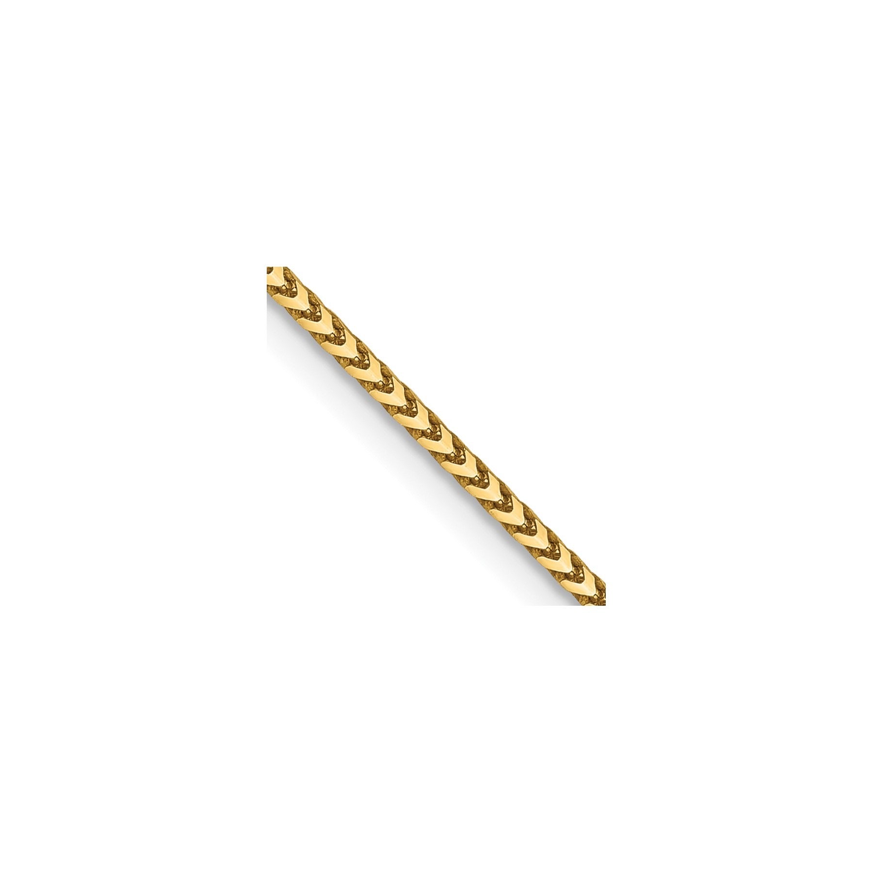 14K Yellow Gold 1.1 mm Franco Chain