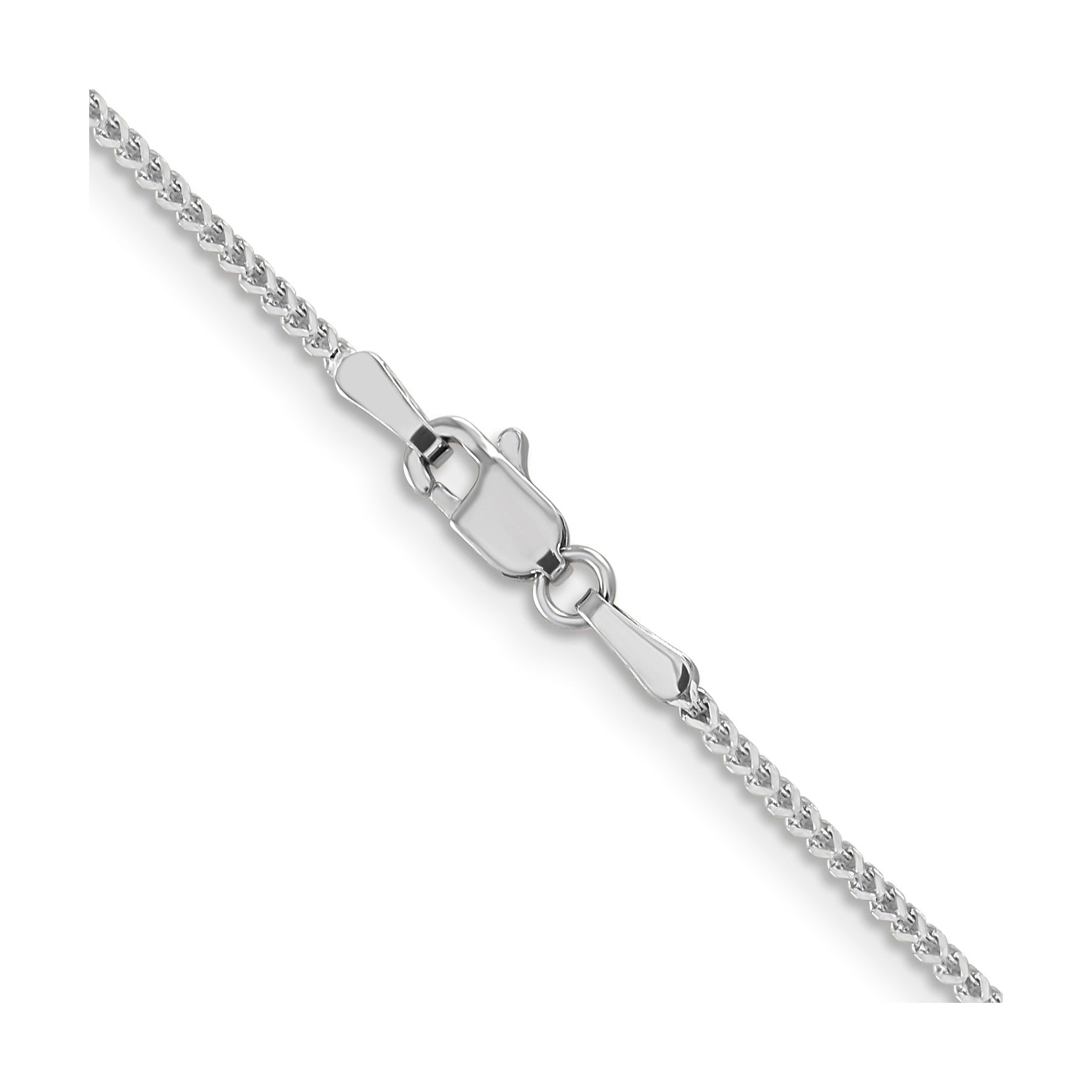 20-inch 14K White Gold Franco Chain