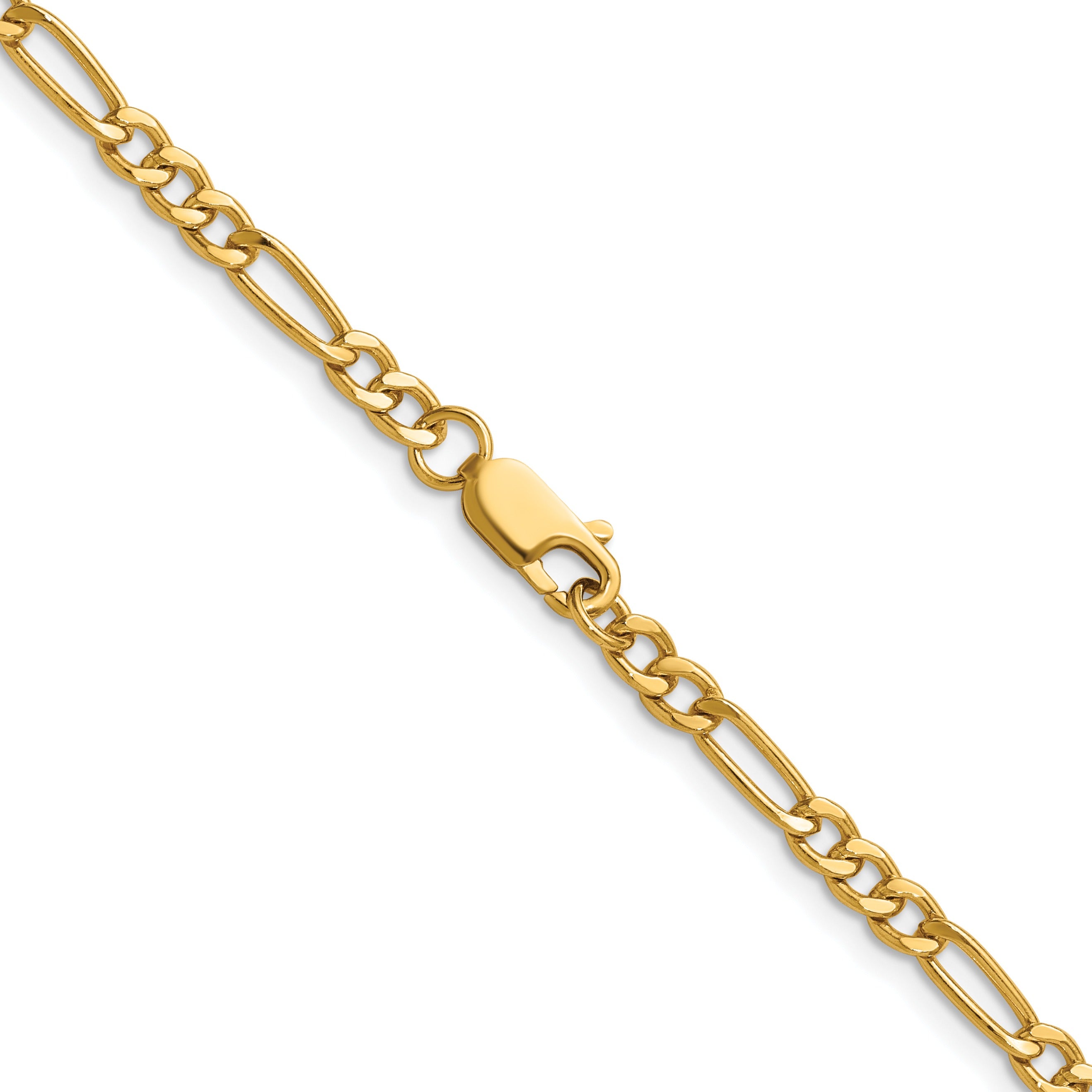 1/20 14K Yellow Gold Filled Figaro Chain