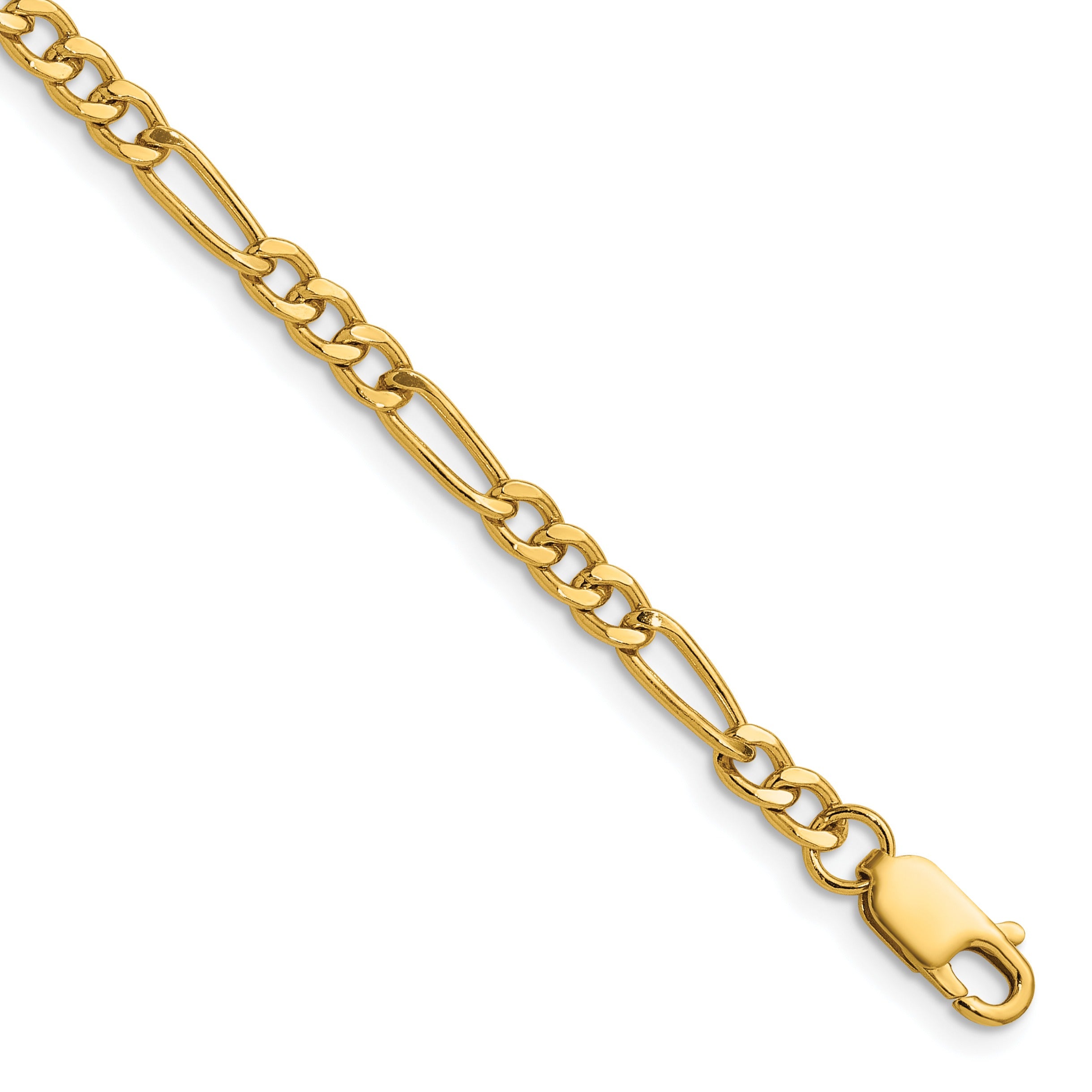 1/20 14K Yellow Gold Filled Figaro Chain