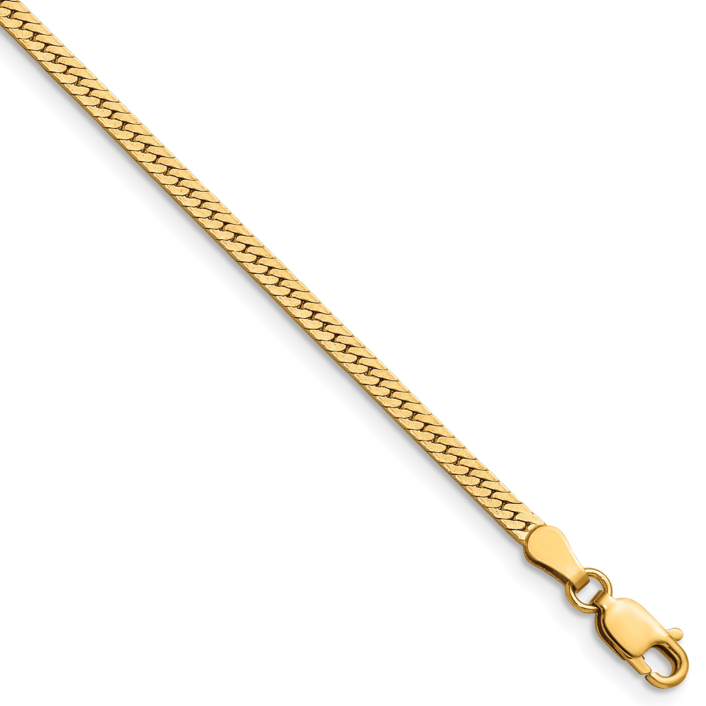 14K Yellow Gold Filled Herringbone Chain