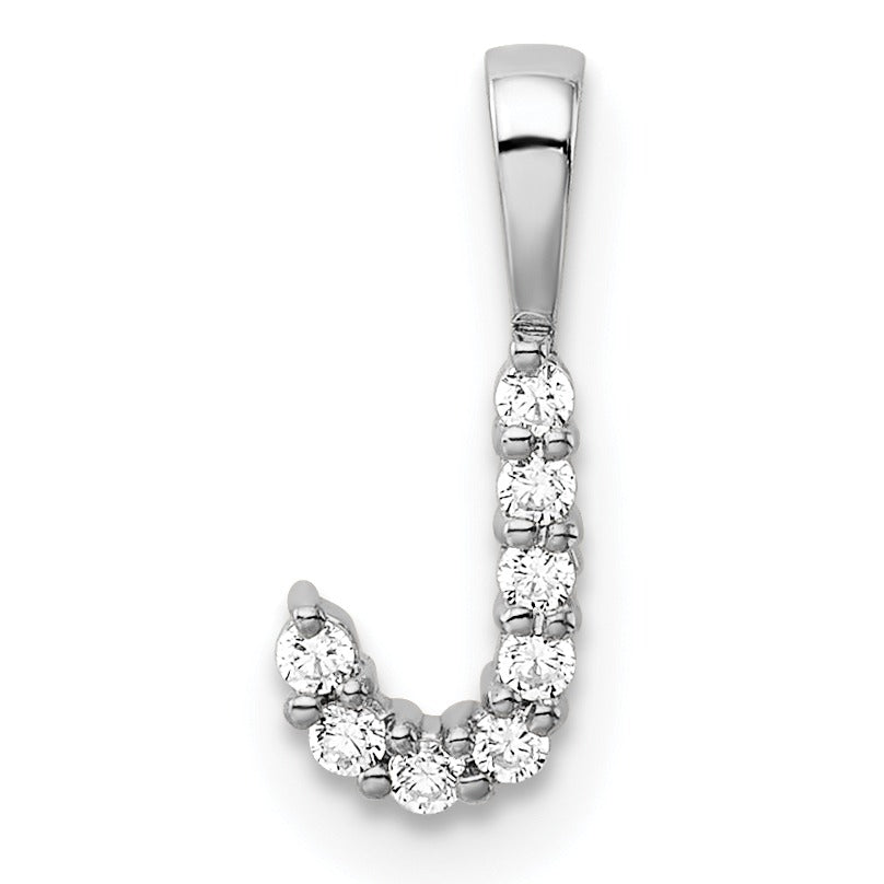 Lab Grown Diamond Initial Pave Pendants Fine Color Jewels