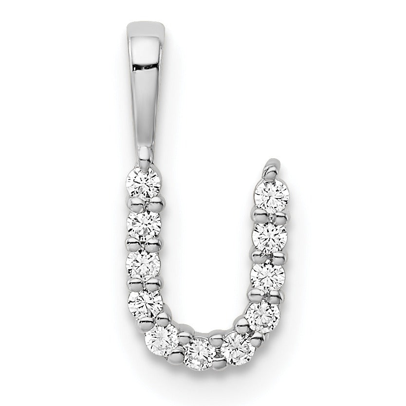 Lab Grown Diamond Initial Pave Pendants Fine Color Jewels