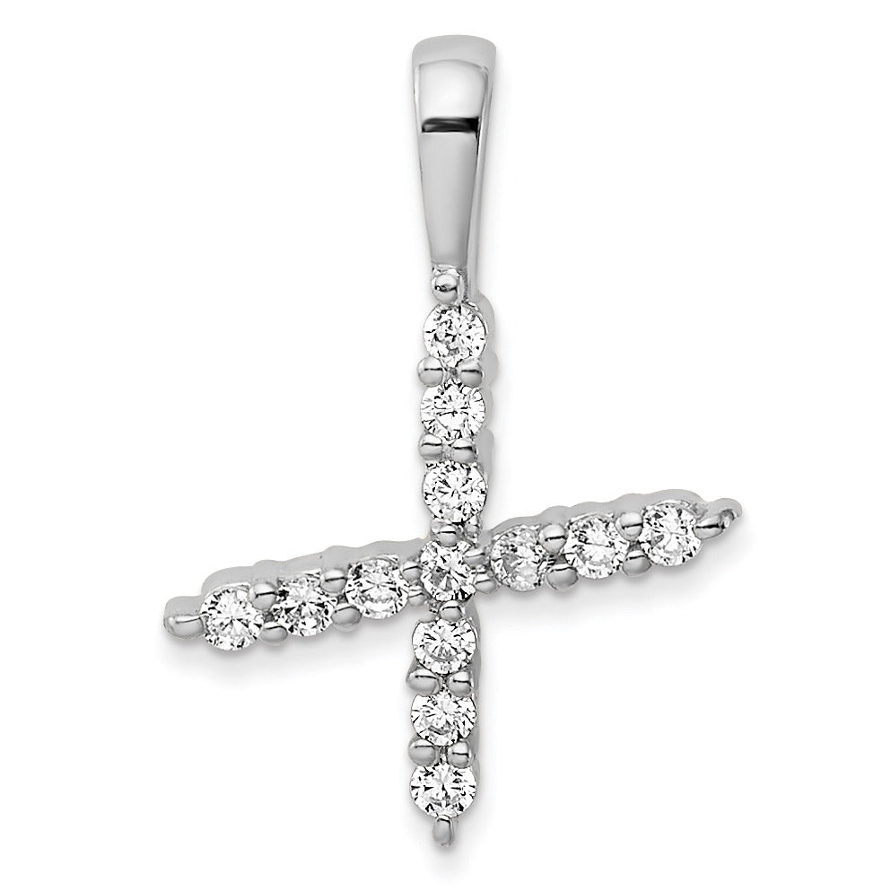 Lab Grown Diamond Initial Pave Pendants Fine Color Jewels