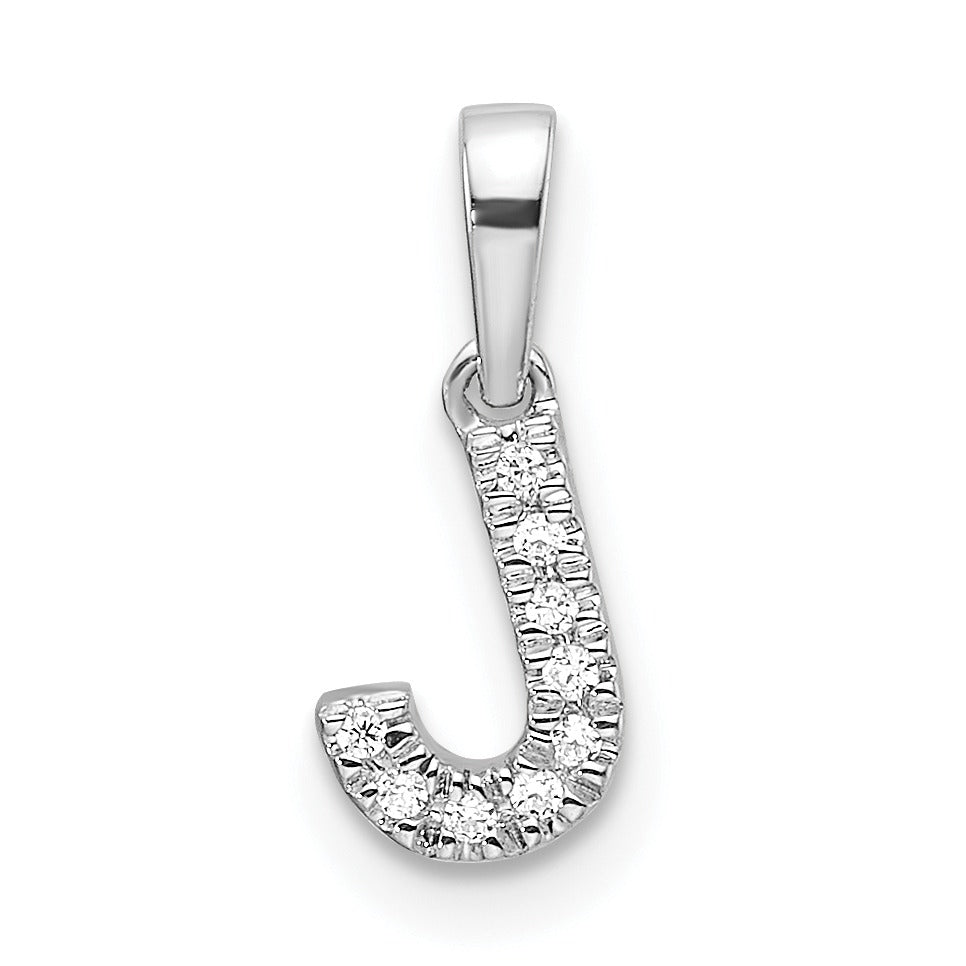 Natural Diamond Initials Bail Pendants Fine Color Jewels