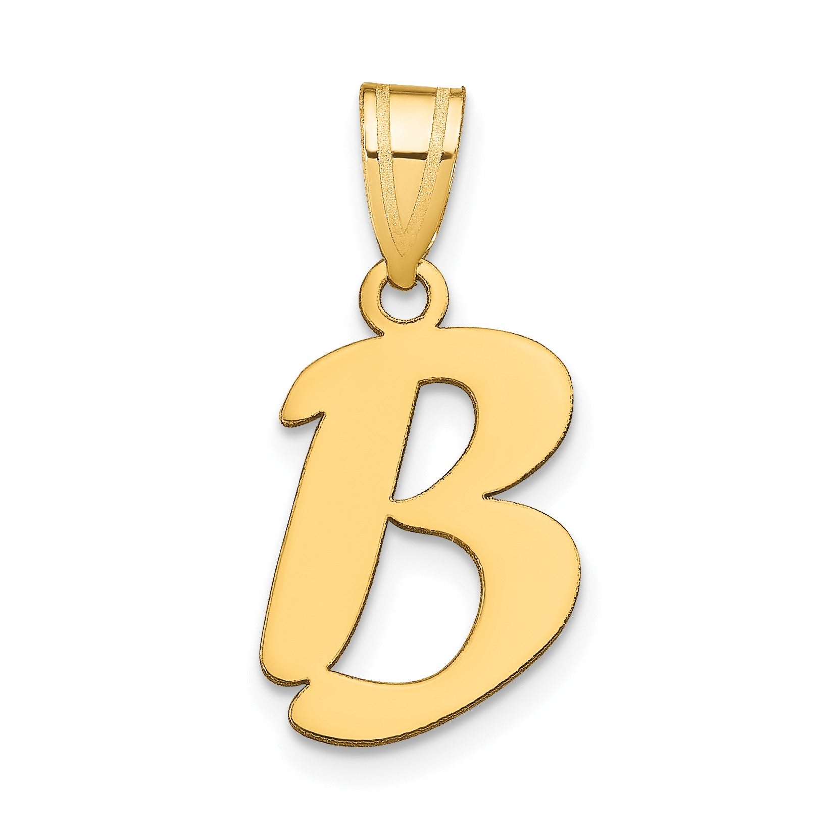 Gold Initial Pendant