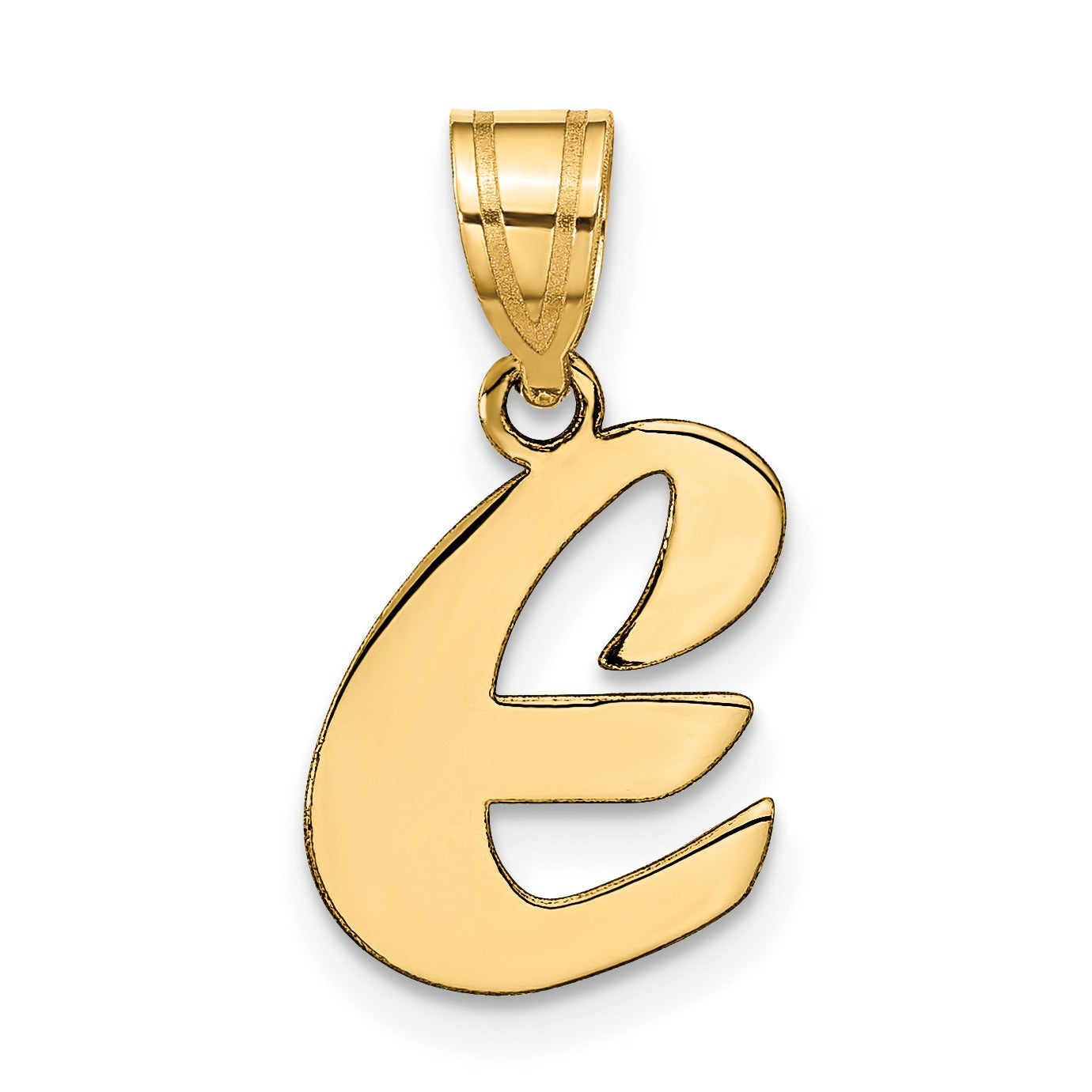 Gold Initial Pendant