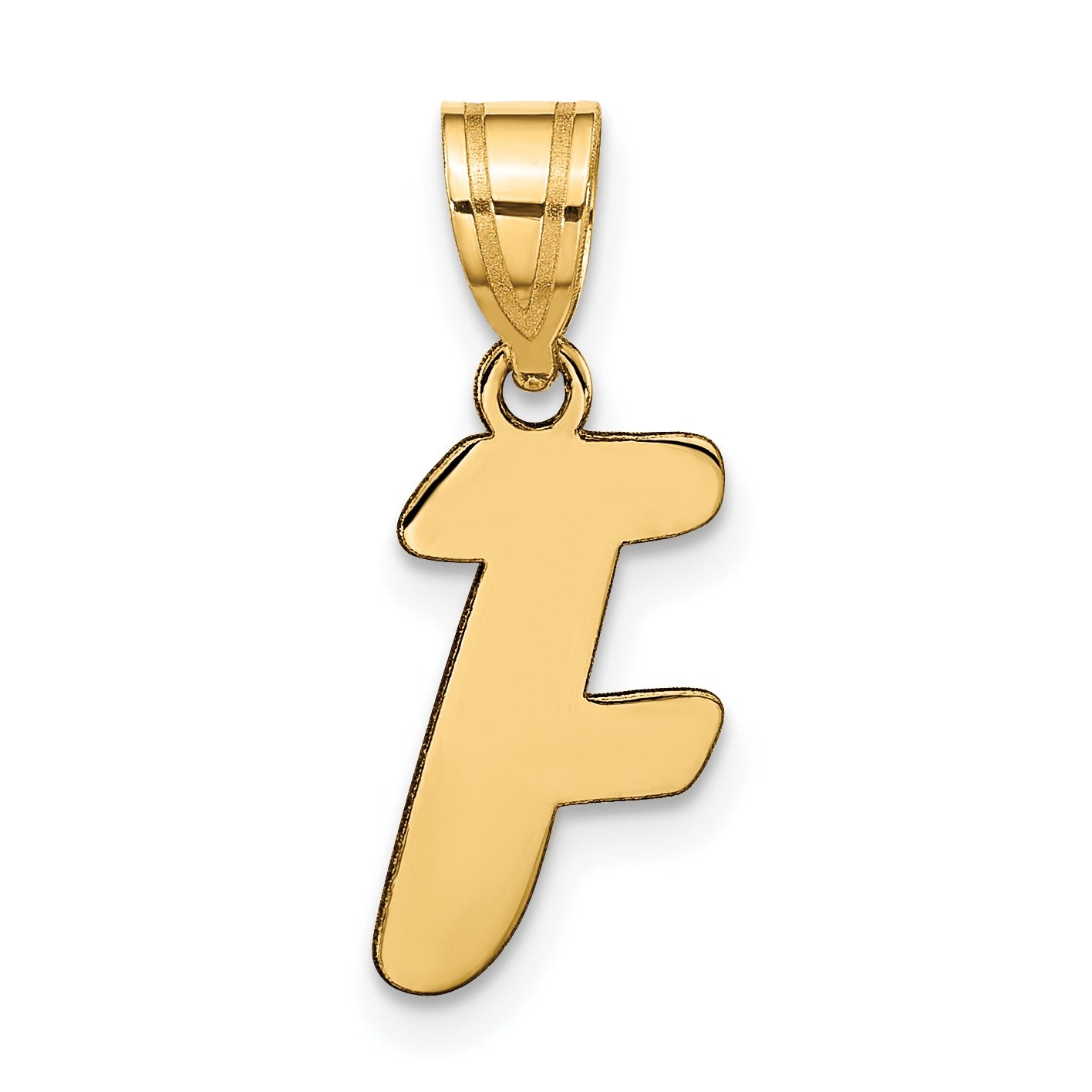 Gold Initial Pendant