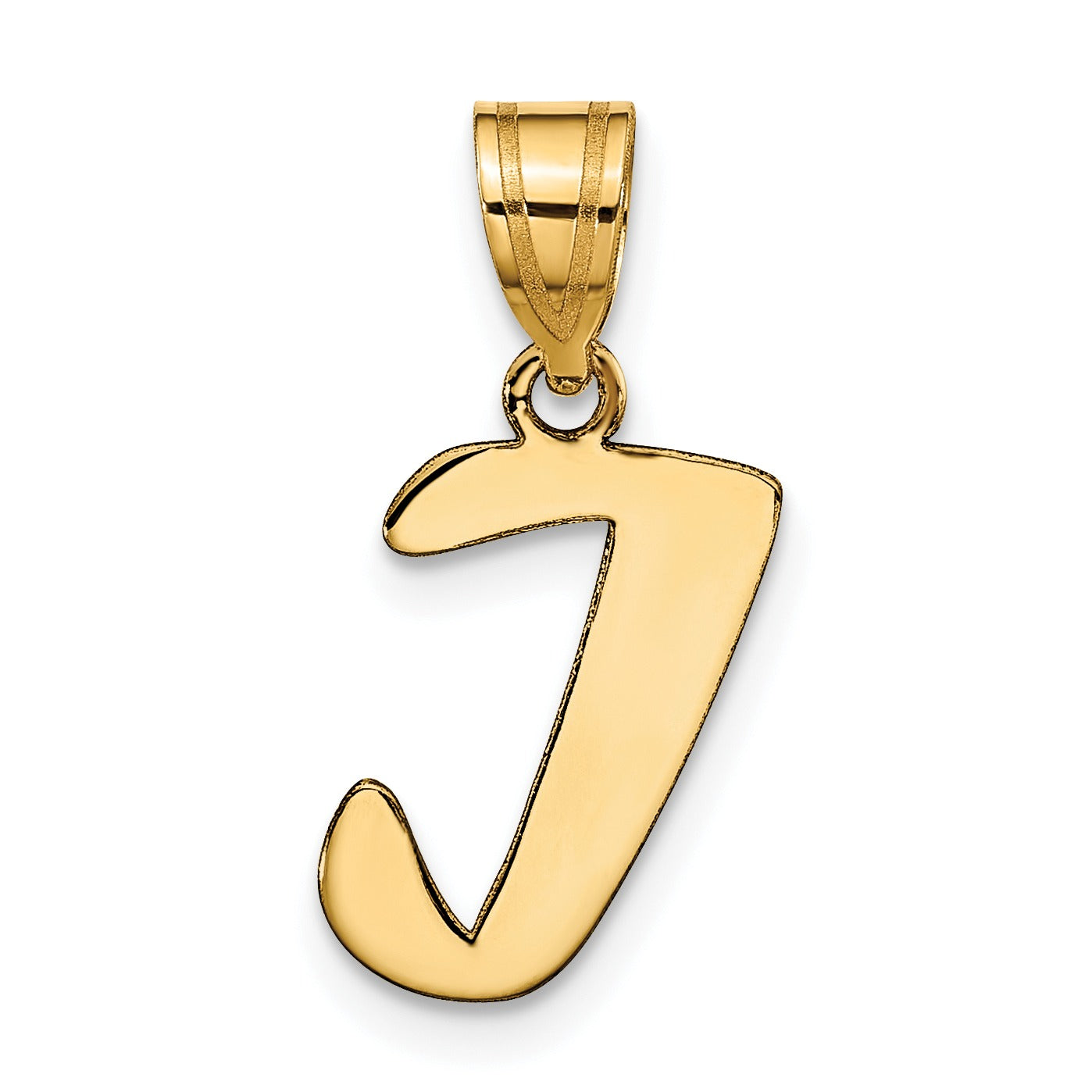Gold Initial Pendant