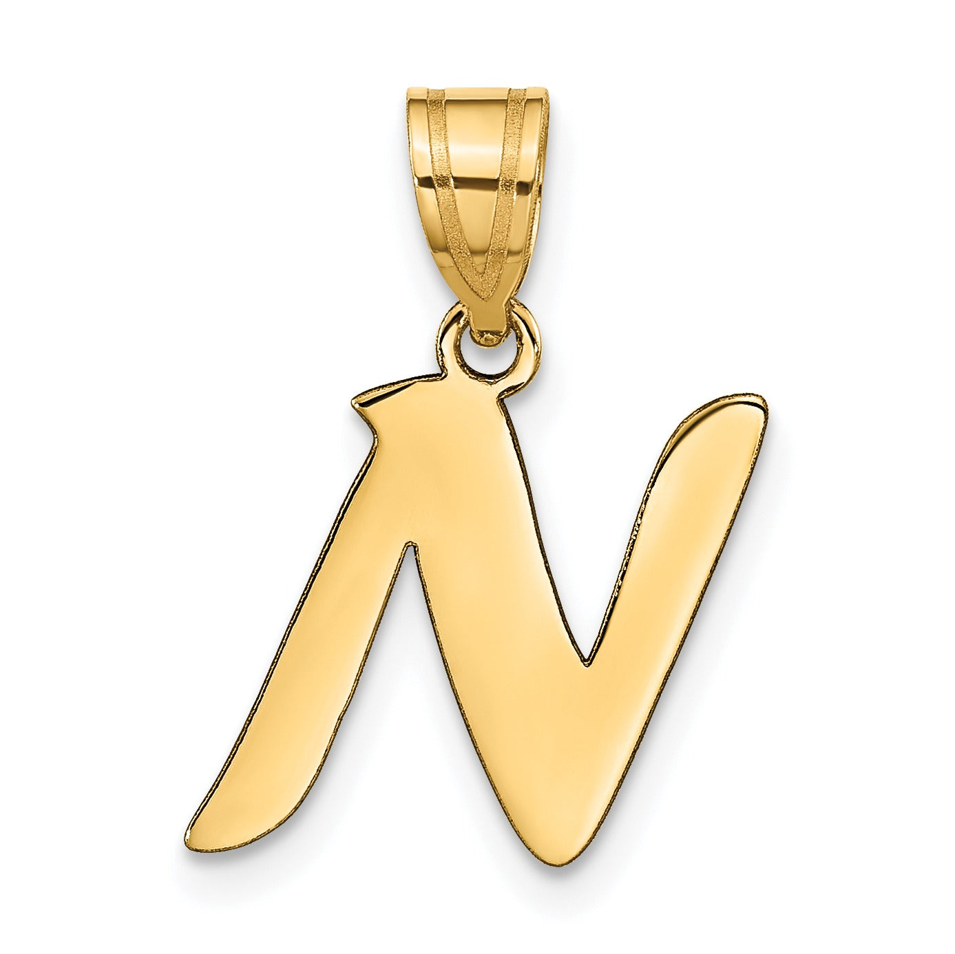 Gold Initial Pendant