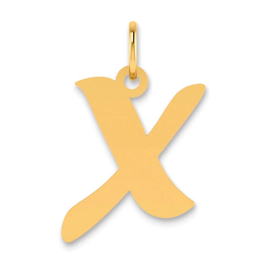 Gold Initial Pendant