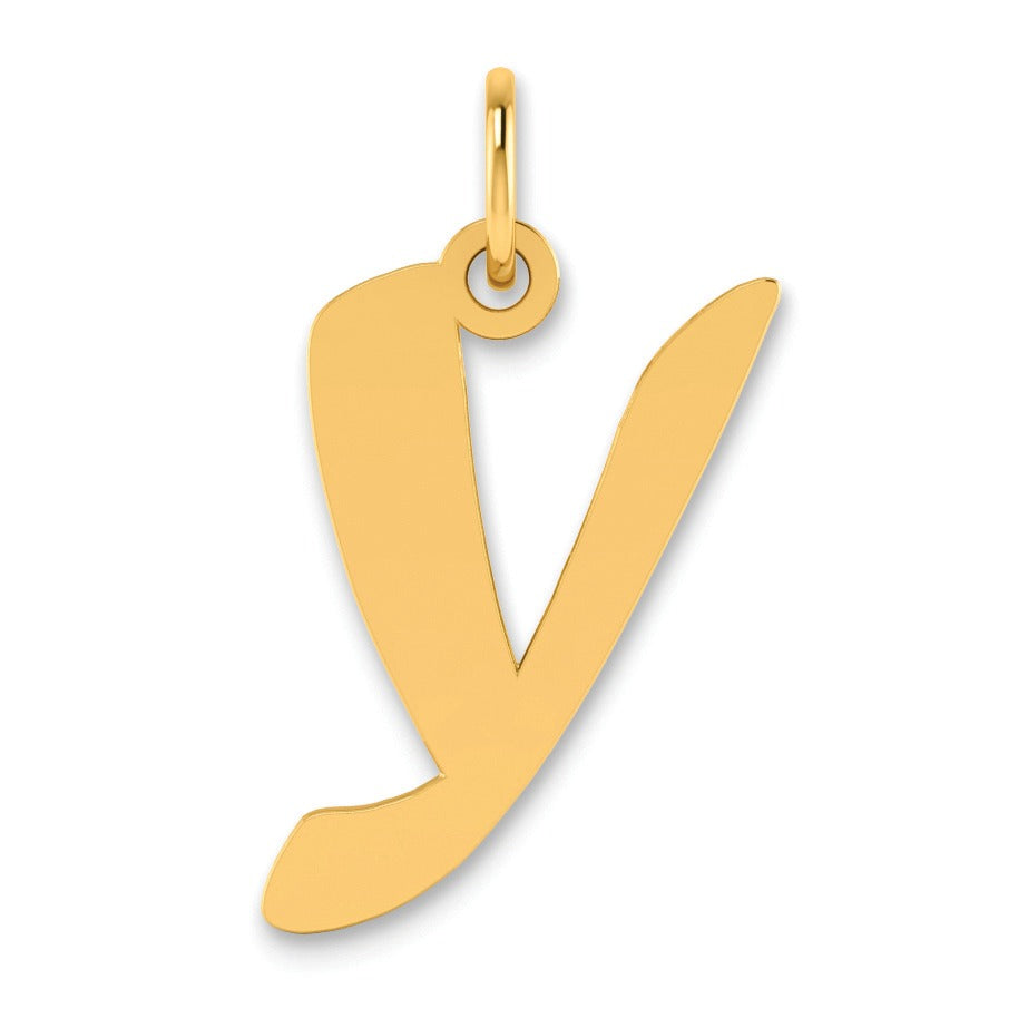 Gold Initial Pendant