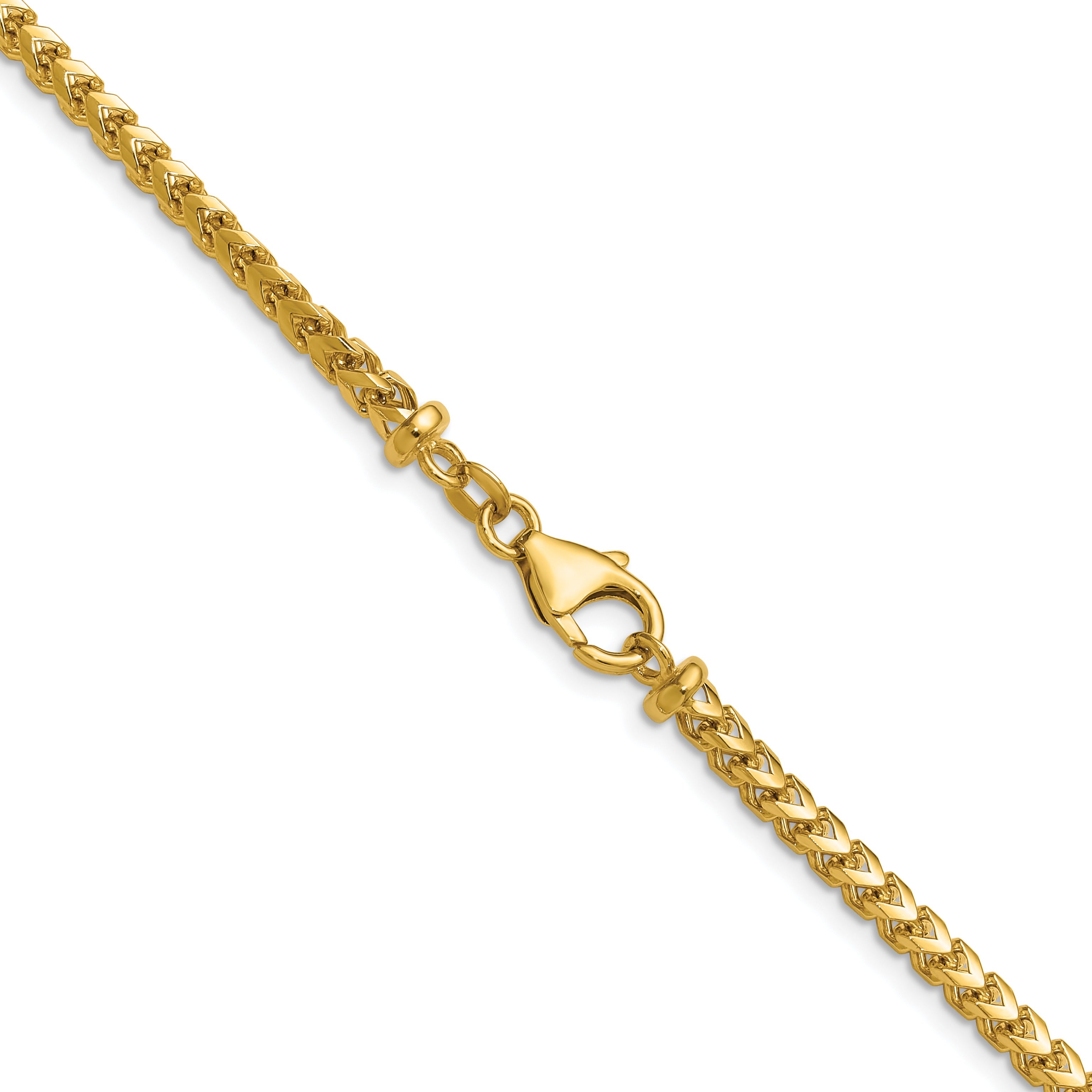 14K Yellow Gold Franco Chain 24-inch