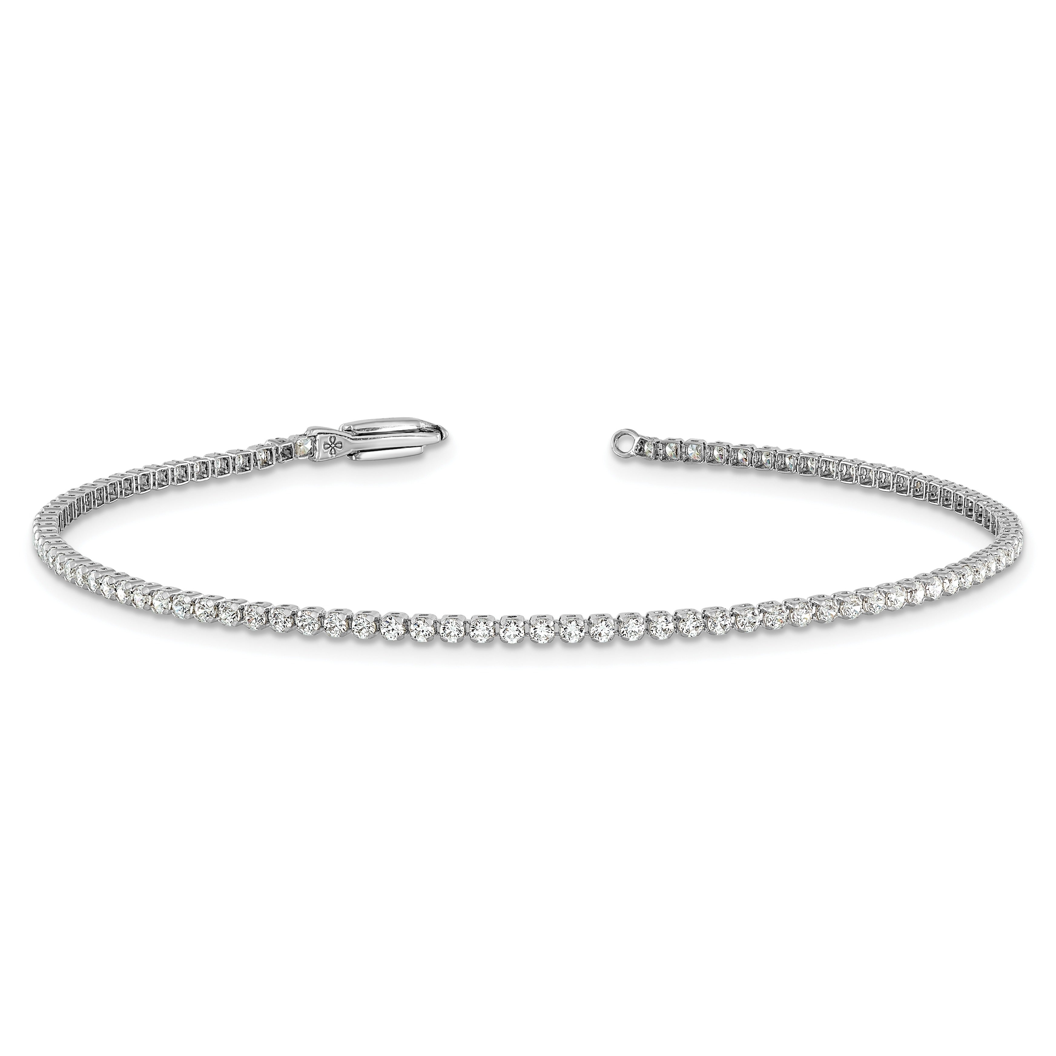 Lab Grown Diamond Tennis Bracelets 14k Gold