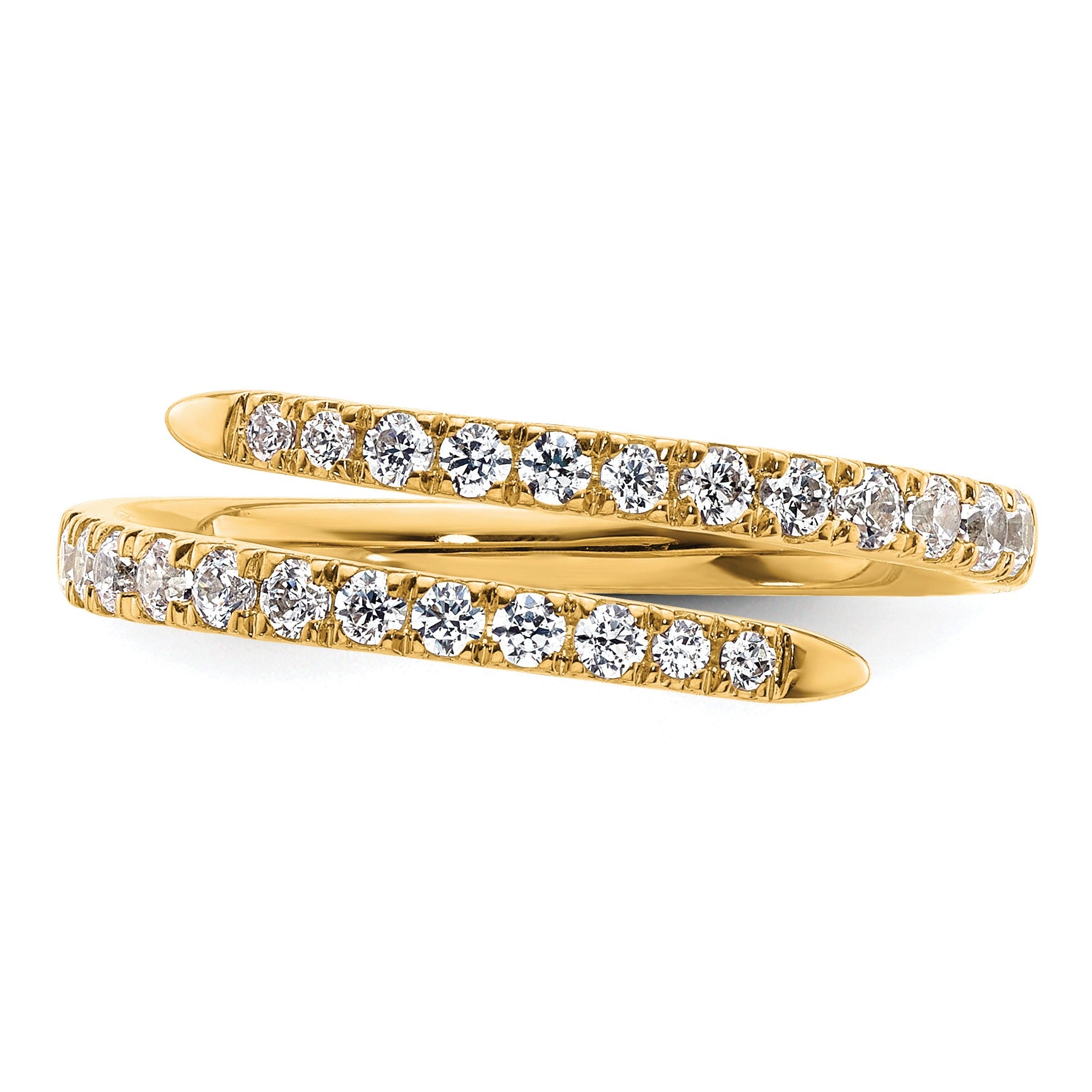 14k Gold Lab Grown Diamond Fashion Bands