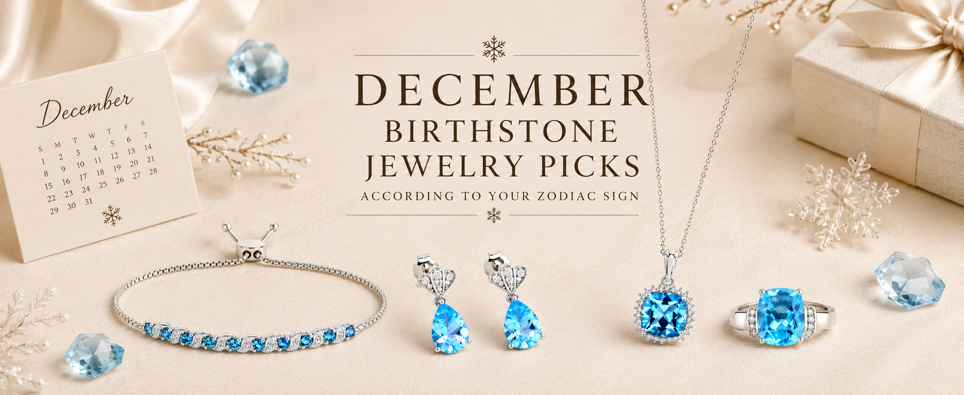 December Birthstone Jewelry Picks According to Your Zodiac Sign