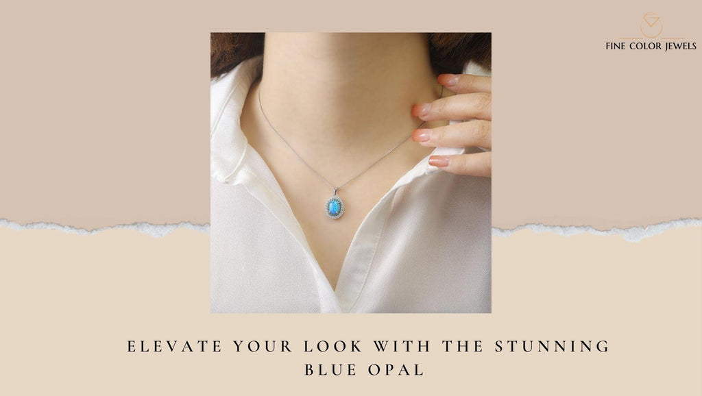 How to style Blue Opal Jewelry