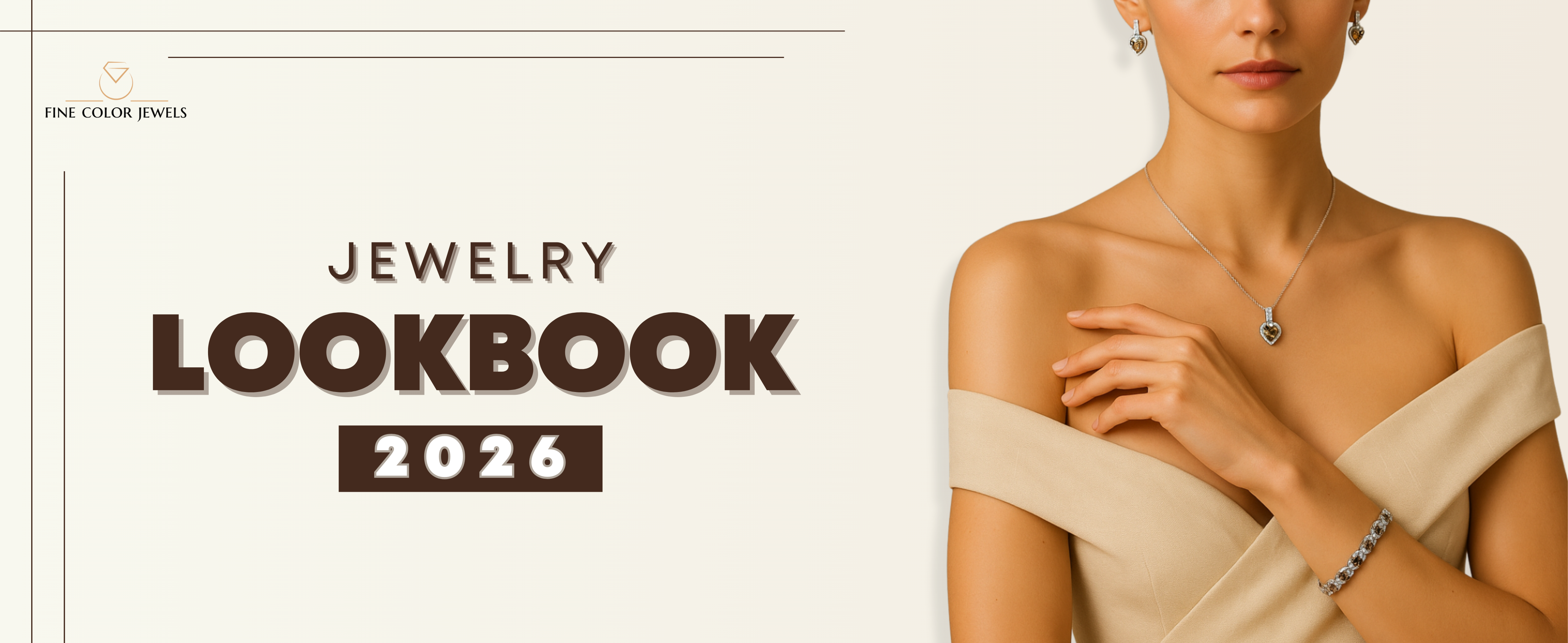 Jewelry Trends 2026: Fine Color Jewels Lookbook for Perfect Jewelry Pairings with Every Dress Style