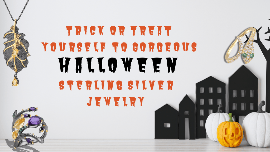 Trick or Treat Yourself to Gorgeous Halloween Sterling Silver Jewelry