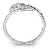 Sterling Silver CZ Arrow Ring