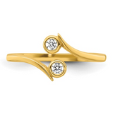 10k Gold Adjustable Toe Ring