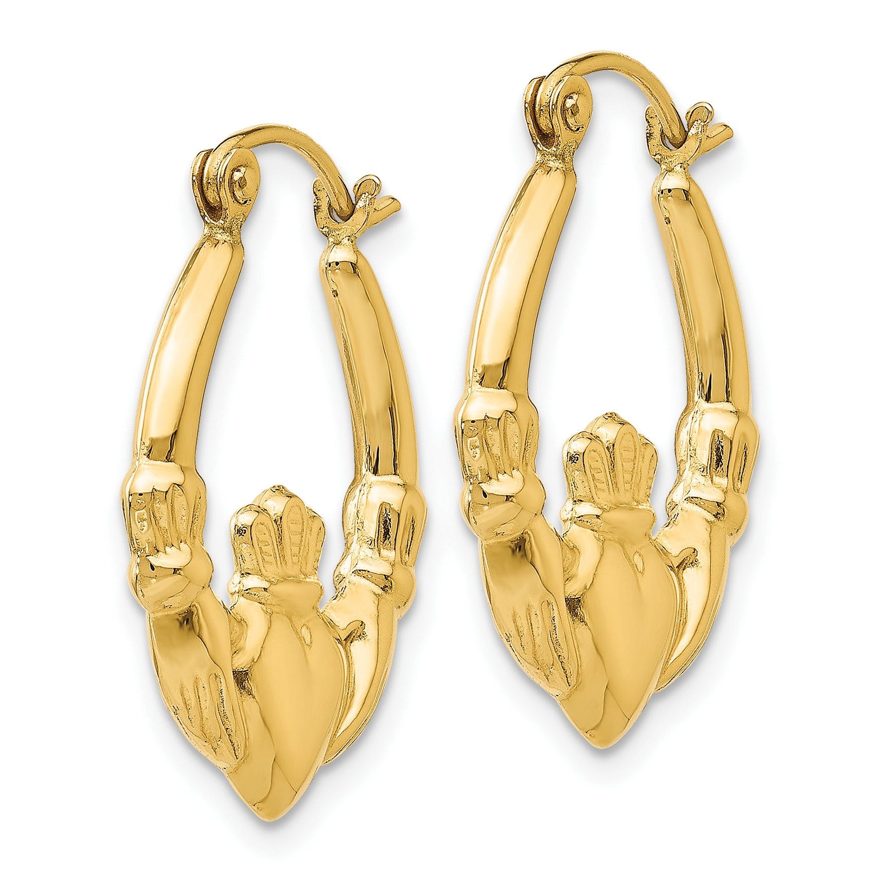 10k Irish Claddagh Hoop Earrings Fine Color Jewels best first mothers day gift, claddagh earrings, claddagh earrings hoops, claddagh hoop earrings, first mothers day gift ideas, first mothers day gift ideas from husband, first time mothers day gifts, gold claddagh earrings, gold claddagh hoop earrings, gold Jewelry, irish claddagh earrings, large claddagh hoop earrings, Mother's Day Gift Ideas for Wife from Husband, mother's day gifts for first time moms, Mother's Day Gifts from Husband, QG