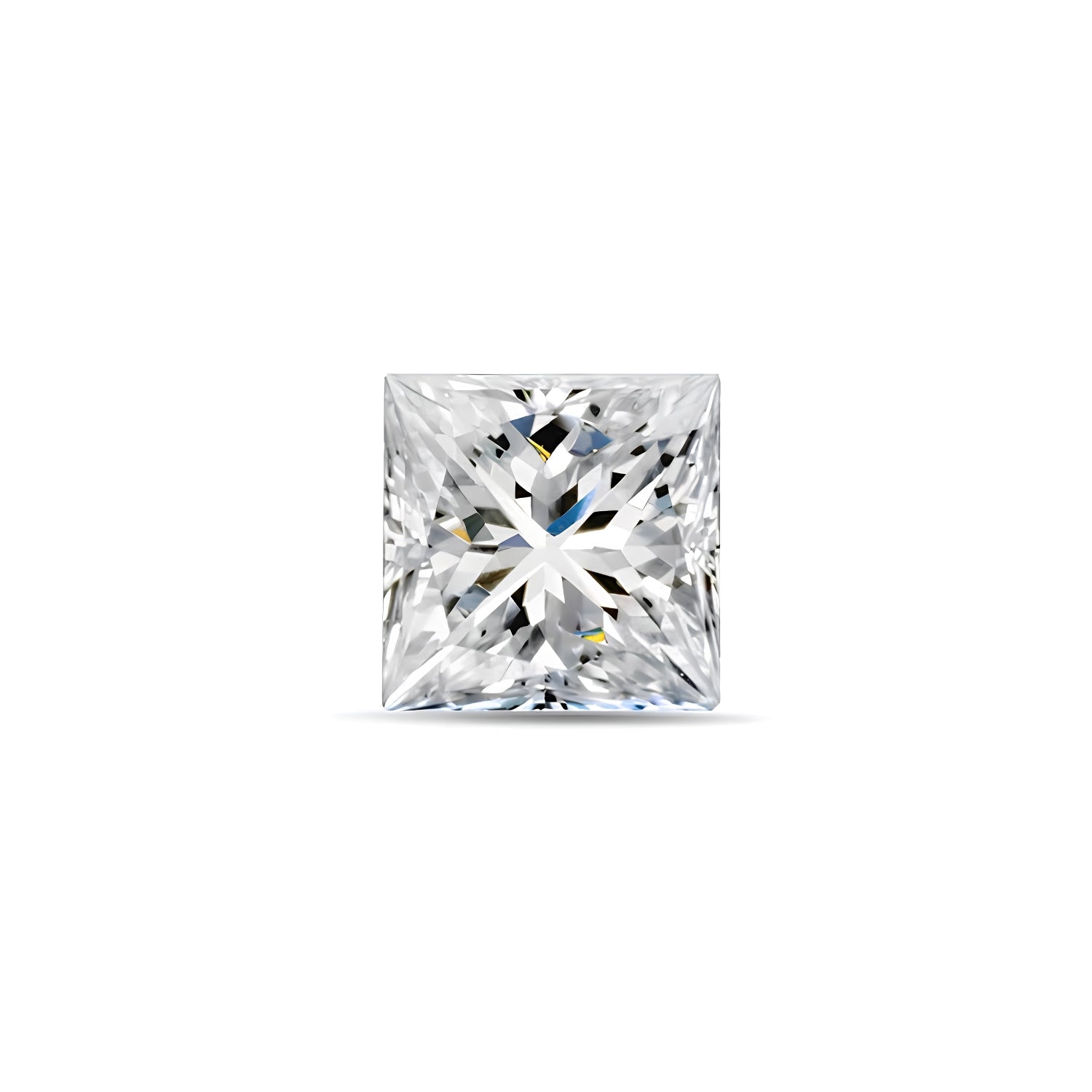 Princess Cut Loose Lab Grown Diamond Stone IGI Certified