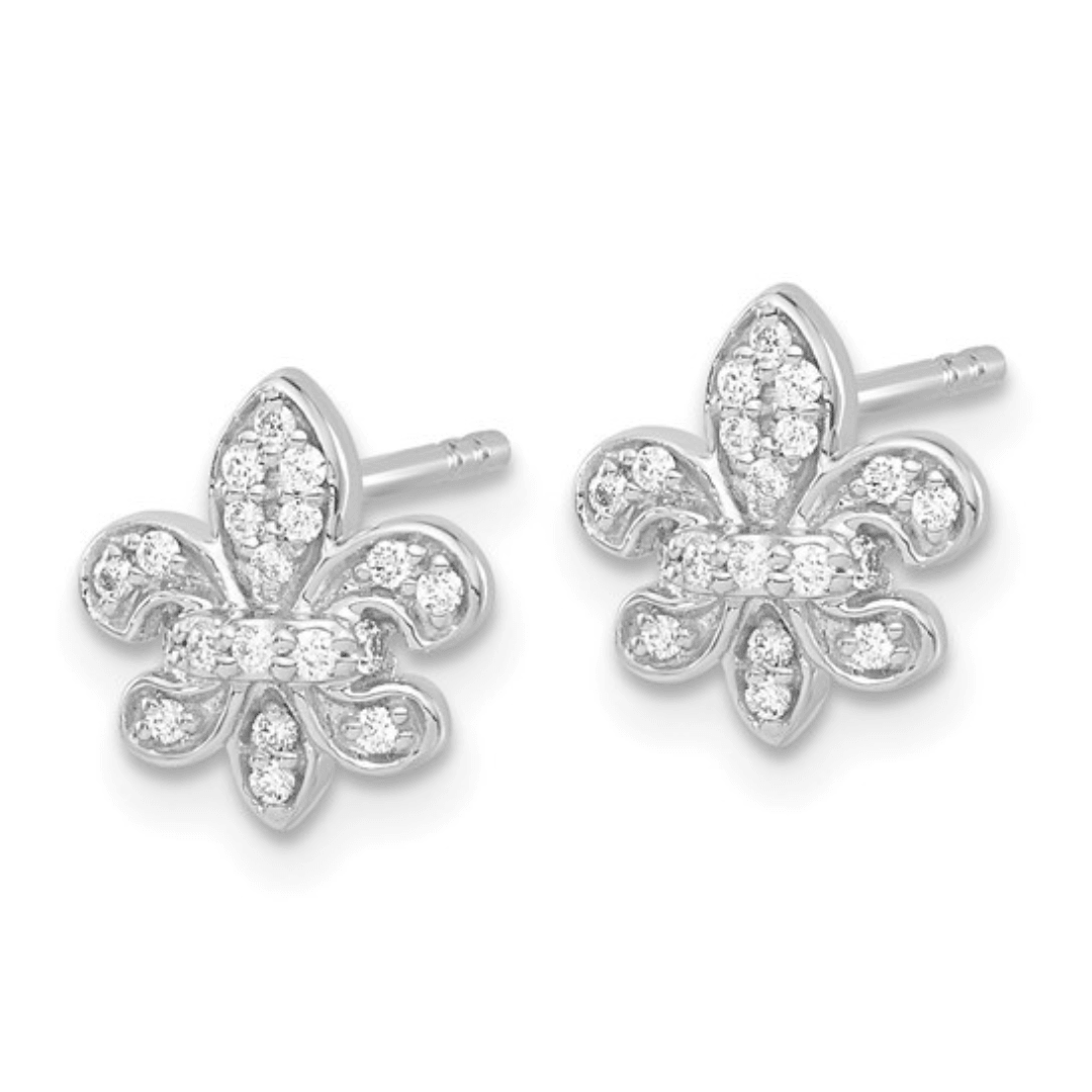 earring for her, affordable diamond jewelry, lab grown diamond stud