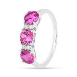 pink gemstone ring