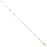 Dainty 10K Gold Bracelet for Girlfriend